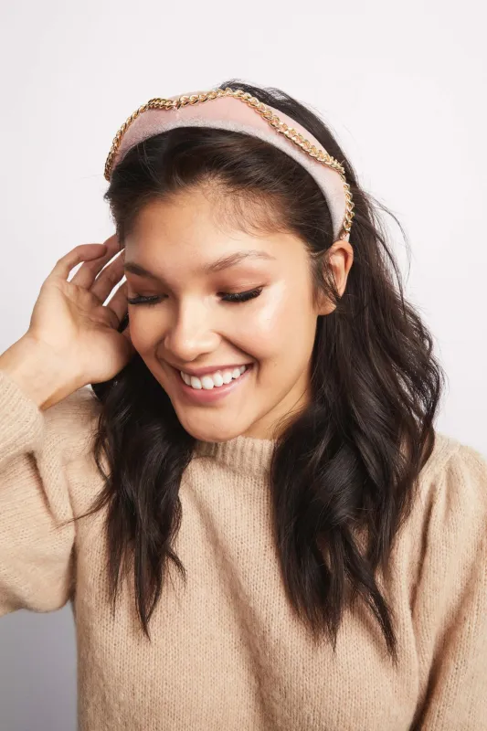 Hat Attack x Kapsule Billie Headband- Blush made by Hat Attack