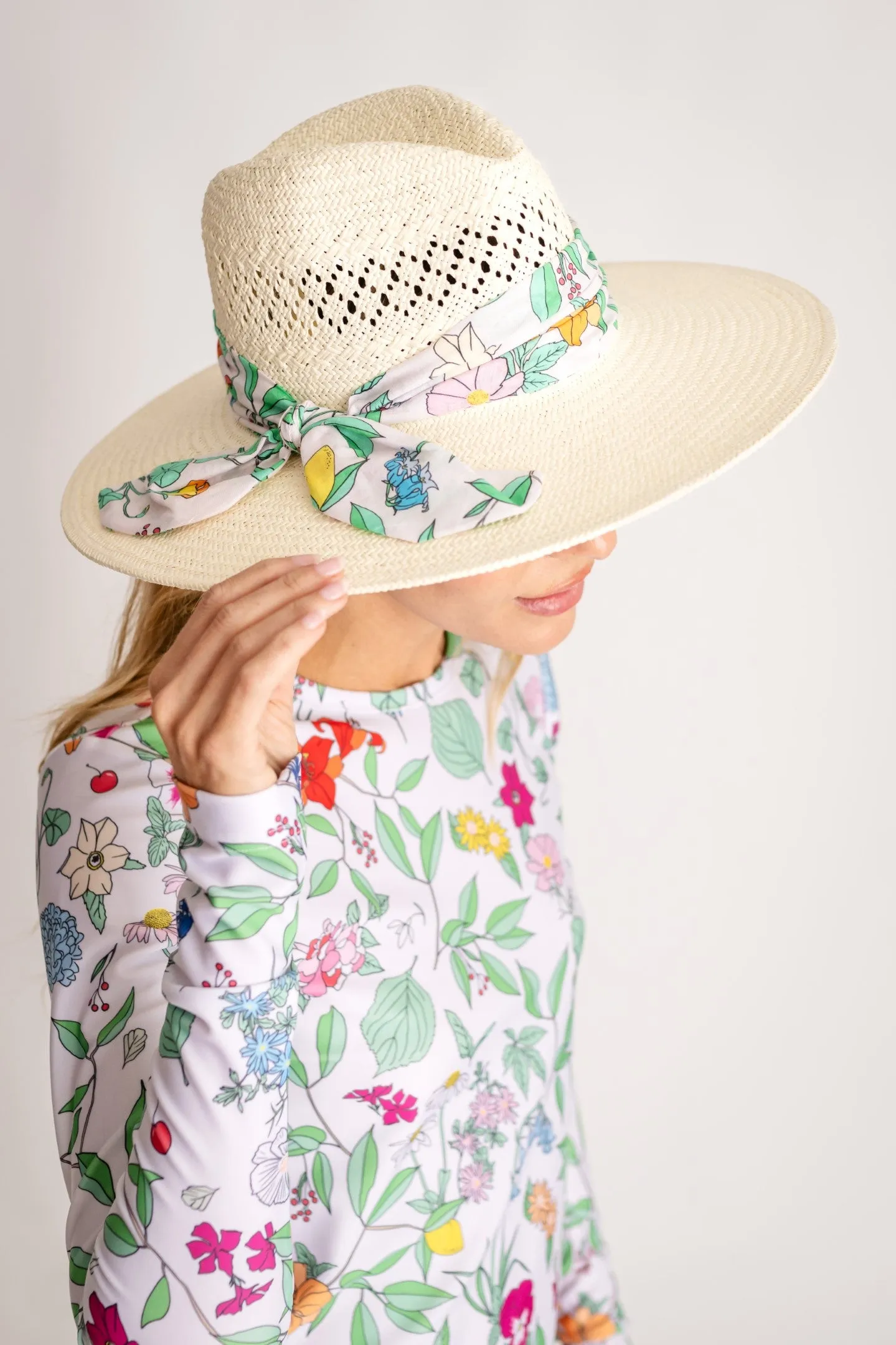 Sheridan French x Hat Attack Packable Sunhat sold by Hat Attack