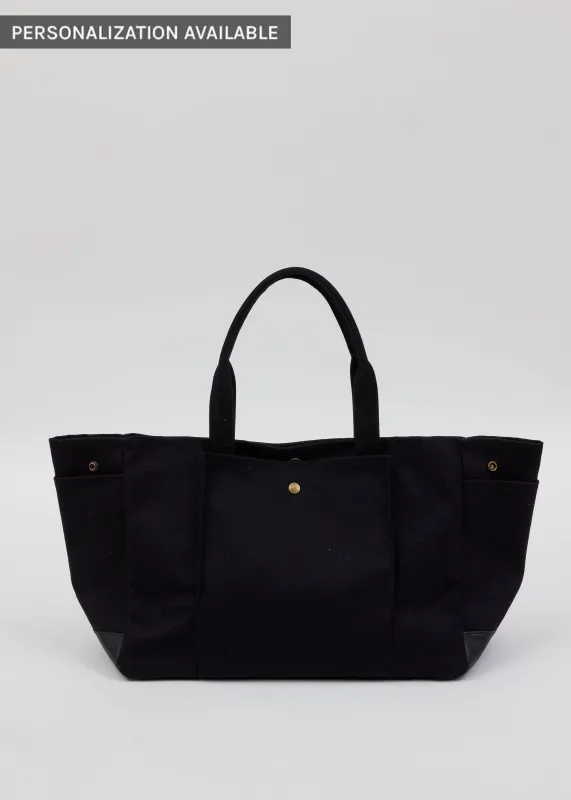 Custom Embroidered Pocket Tote- FINAL SALE made by Hat Attack