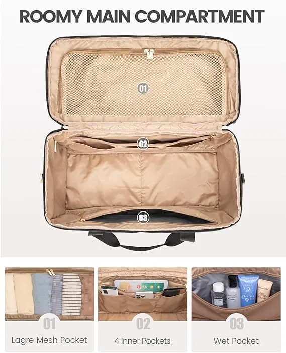 3Pcs Carry On Duffel Bag sold by LOVEVOOK product image thumbnail 3