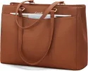 Leather Laptop Tote Bag, 15.6" 17.3" sold by LOVEVOOK