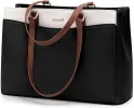 Leather Laptop Tote Bag, 15.6" 17.3" sold by LOVEVOOK