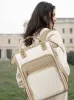 Chevron laptop backpack , 15.6" 17.3" sold by LOVEVOOK