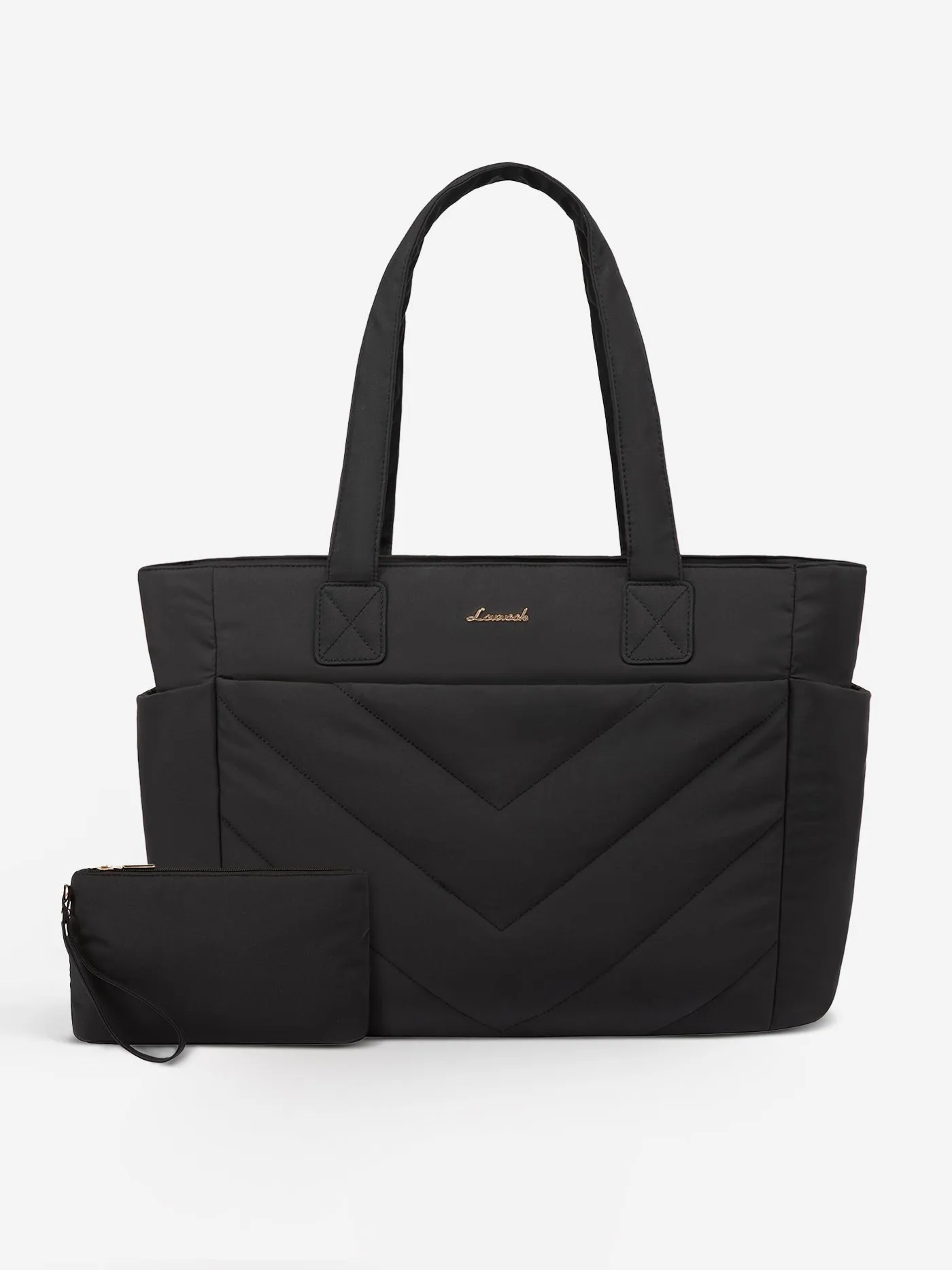 2Pcs Lightweight Puffy Tote Bag, 17.3" 18" sold by LOVEVOOK product image thumbnail 3