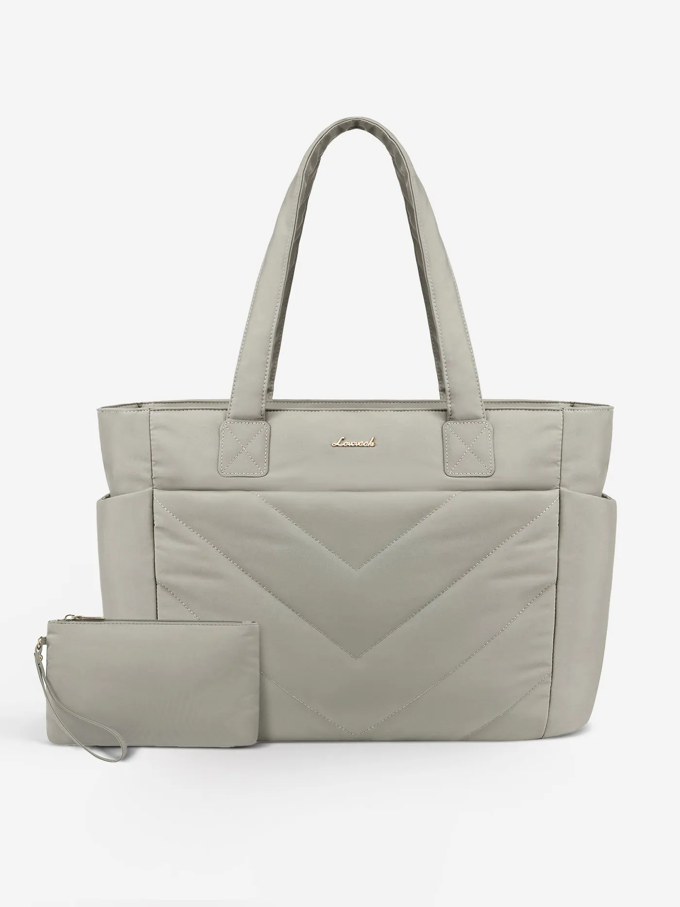 2Pcs Lightweight Puffy Tote Bag, 17.3" 18" sold by LOVEVOOK product image thumbnail 4