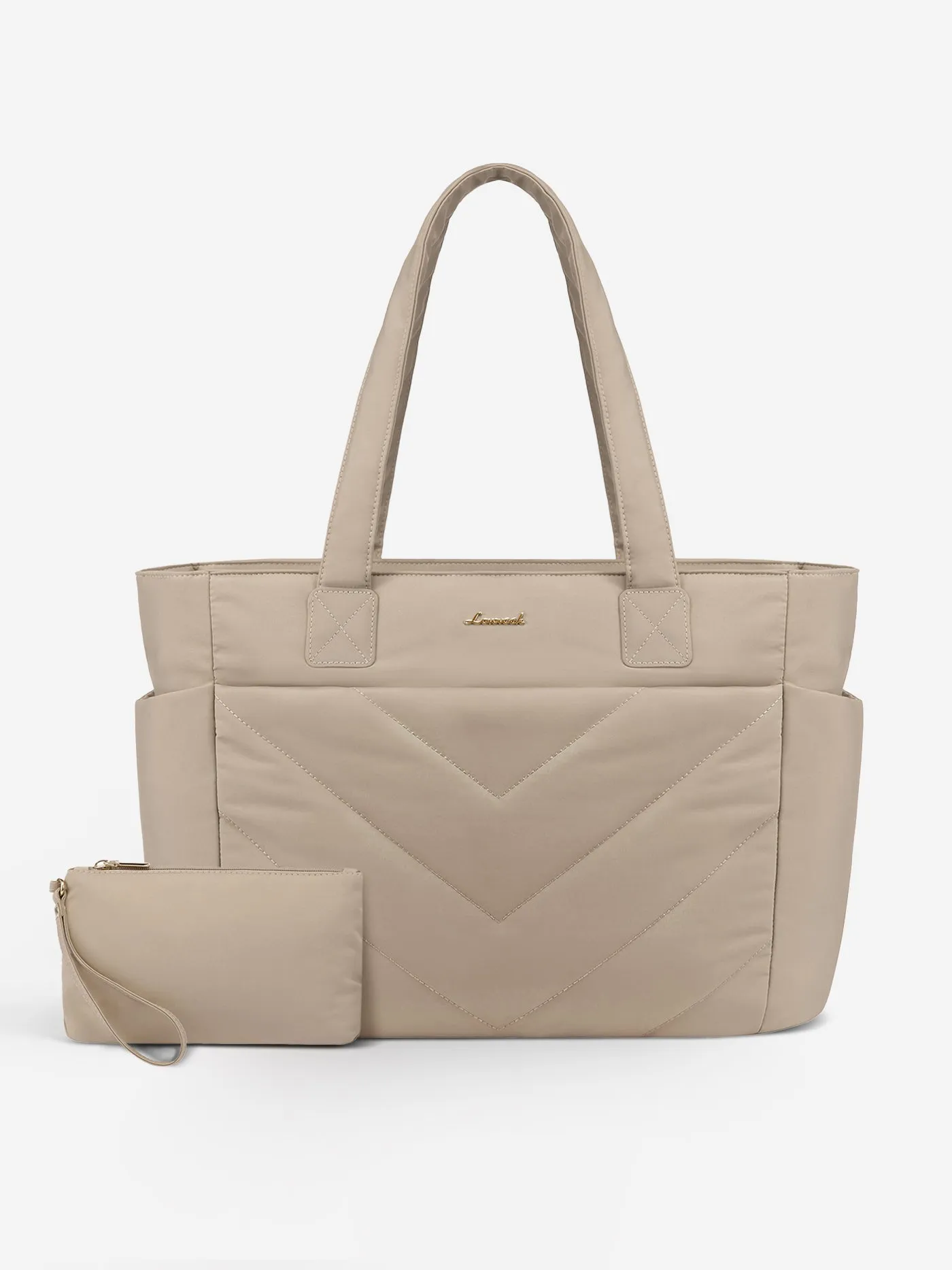 2Pcs Lightweight Puffy Tote Bag, 17.3" 18" sold by LOVEVOOK product image thumbnail 5