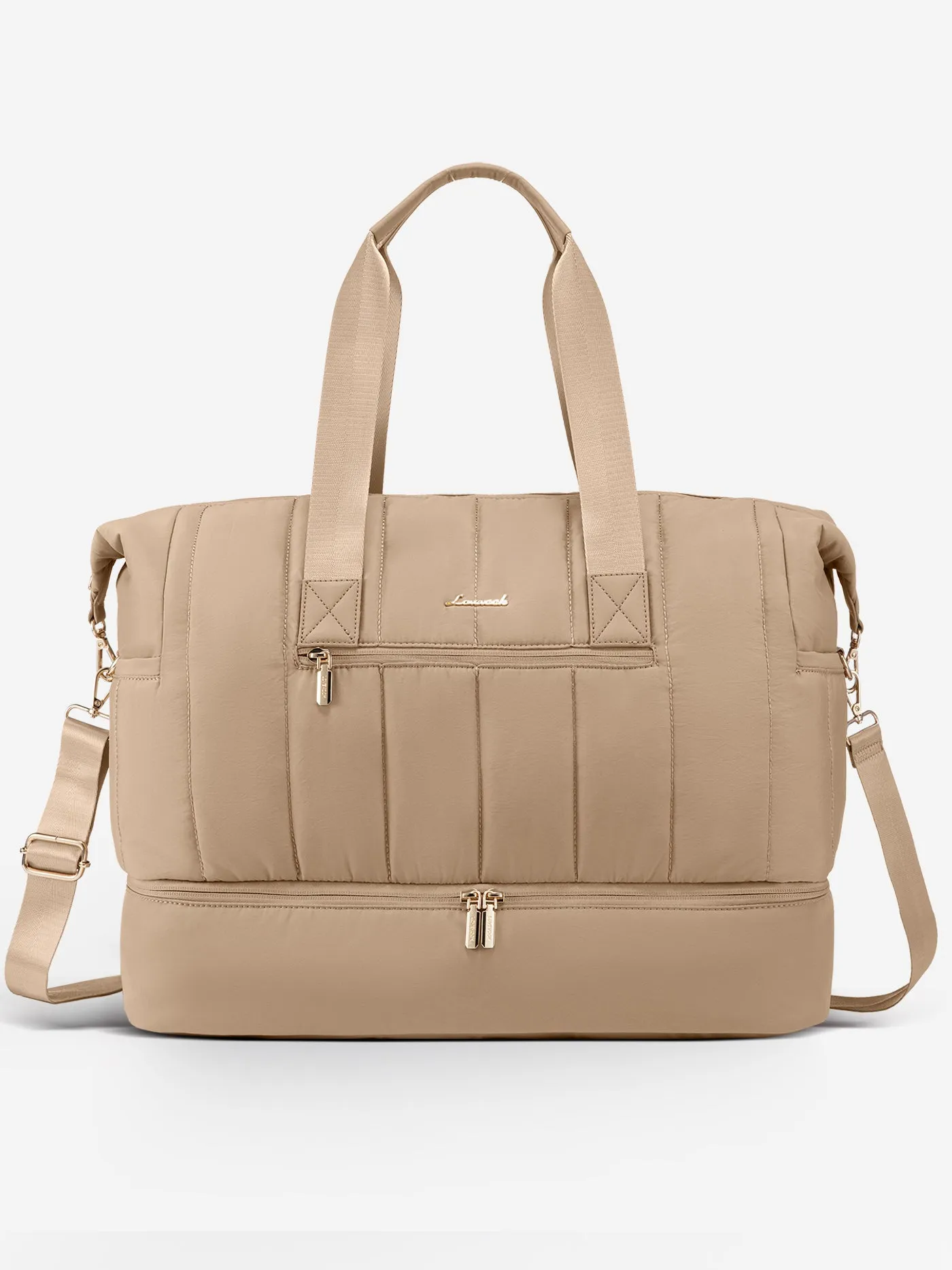 Puffer Travel Duffle Bag sold by LOVEVOOK product image thumbnail 5