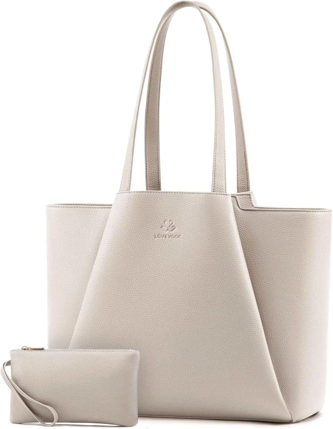 2Pcs Leather Shoulder Bag, 15.6" sold by LOVEVOOK product image thumbnail 5