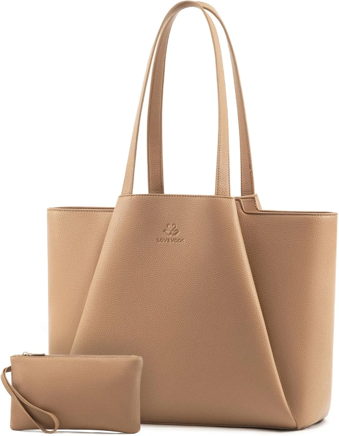 2Pcs Leather Shoulder Bag, 15.6" sold by LOVEVOOK product image thumbnail 3