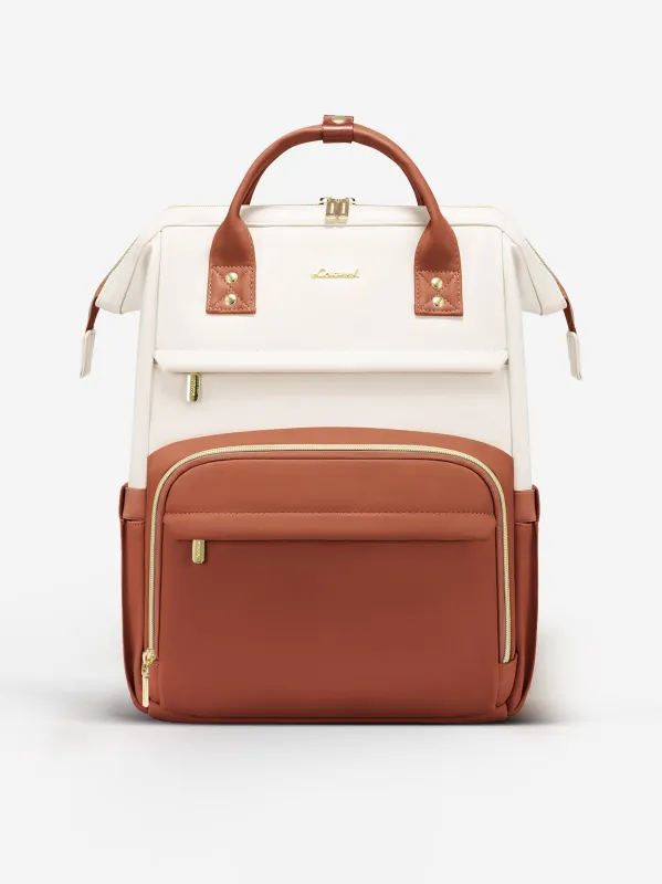 Leather Laptop Backpack, 15.6" 17" sold by LOVEVOOK