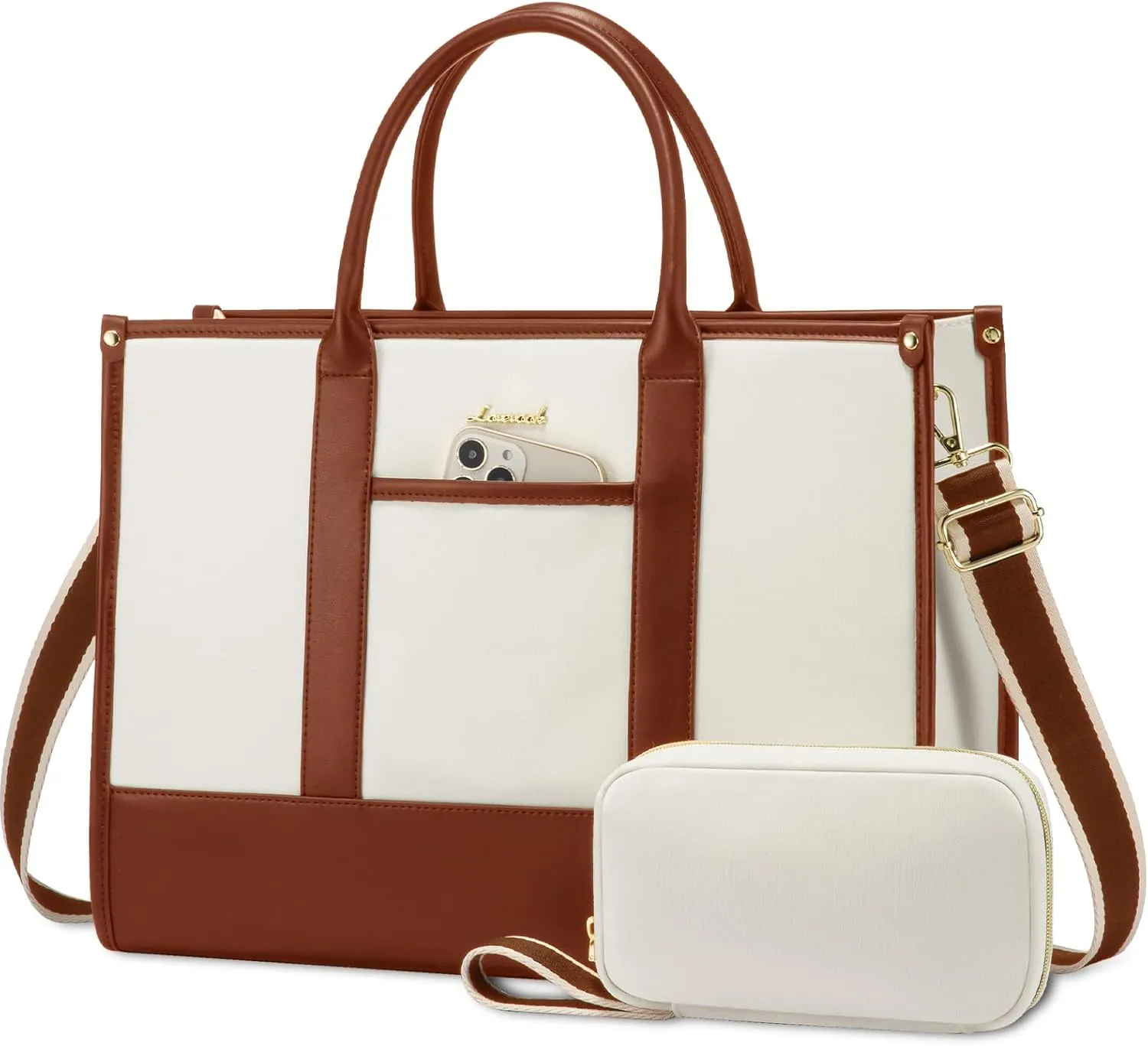 2Pcs Lightweight Computer Bag, 15.6" 17" sold by LOVEVOOK product image thumbnail 4