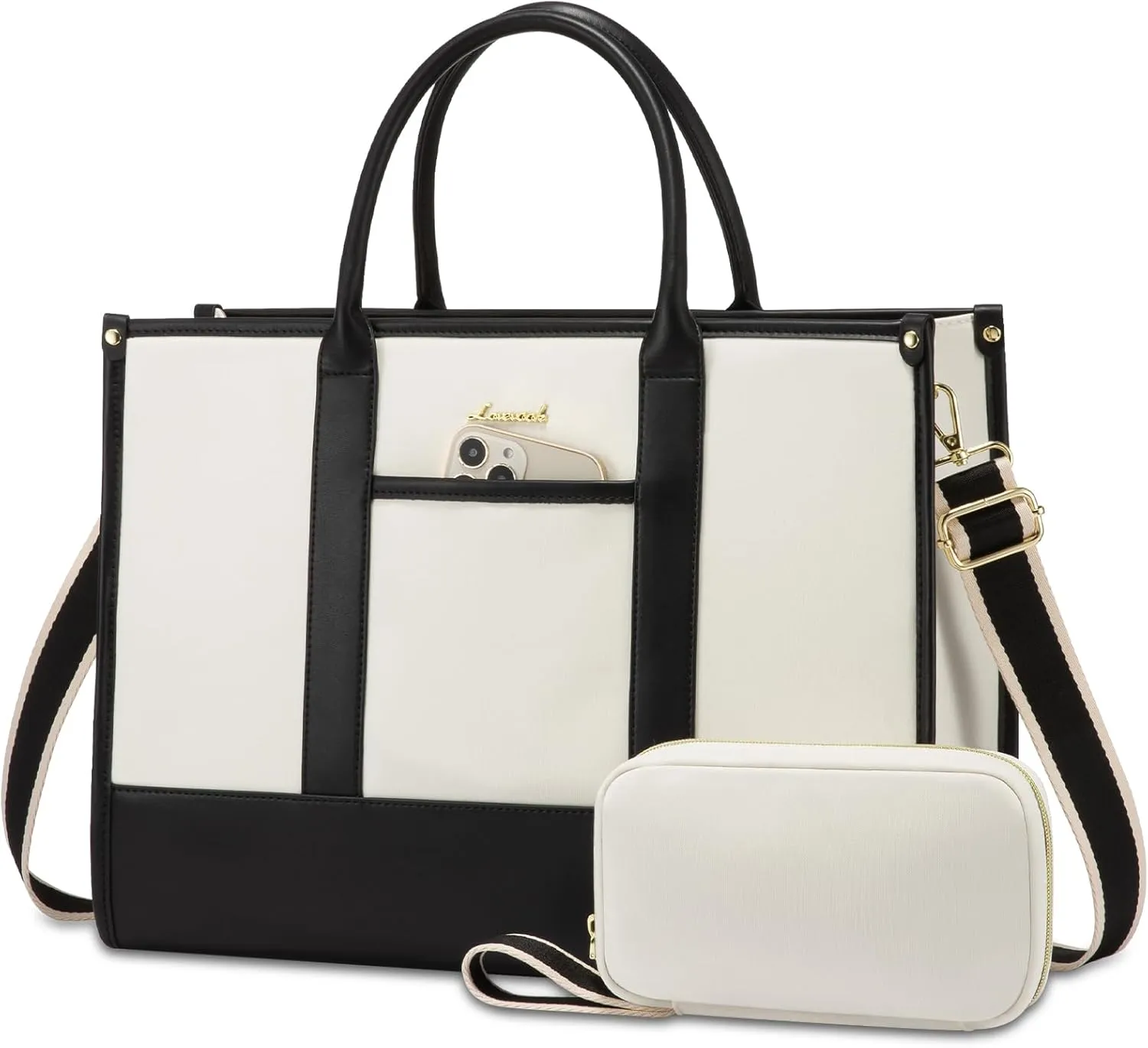 2Pcs Lightweight Computer Bag, 15.6" 17" sold by LOVEVOOK product image thumbnail 3