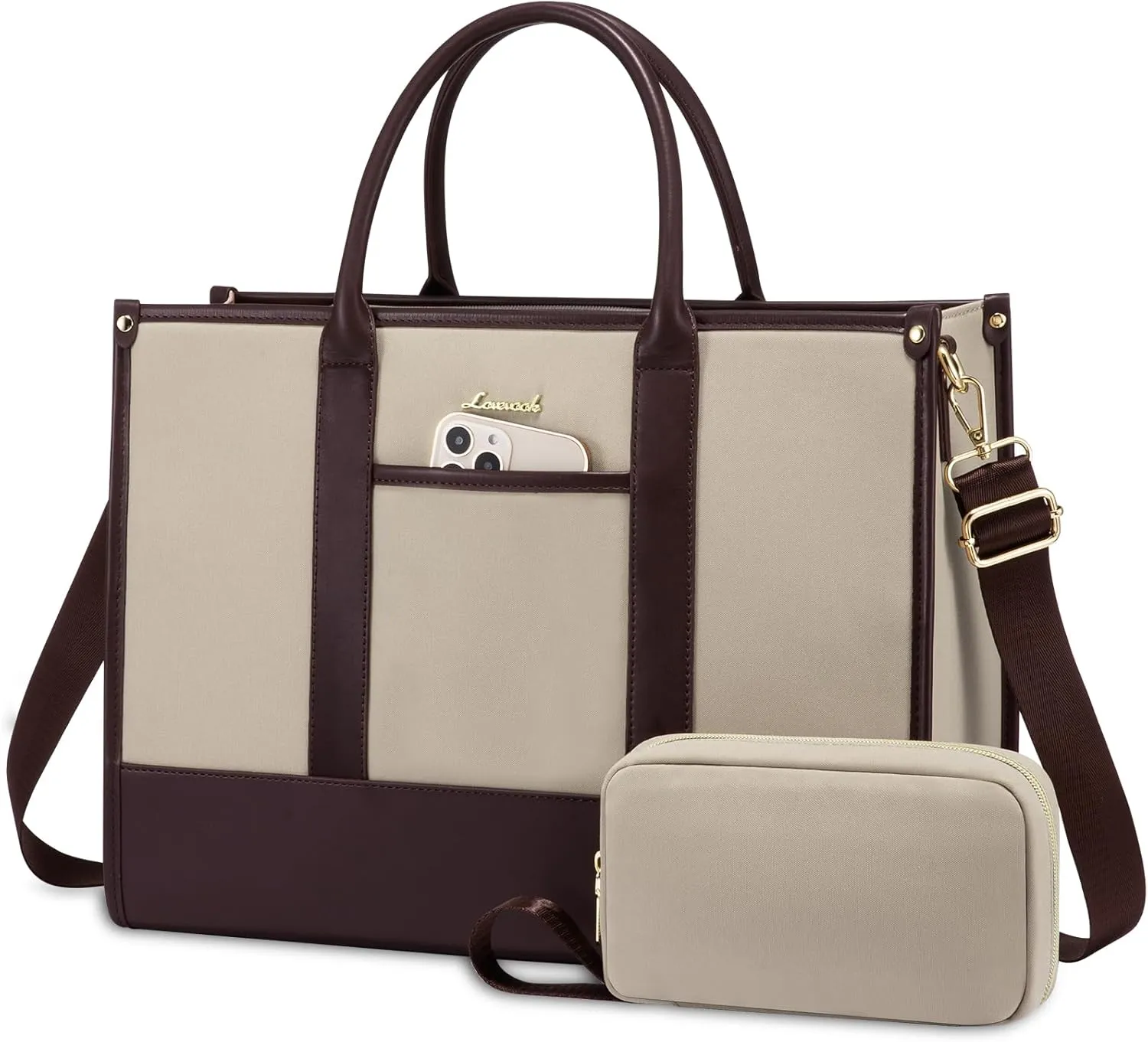 2Pcs Lightweight Computer Bag, 15.6" 17" sold by LOVEVOOK product image thumbnail 5