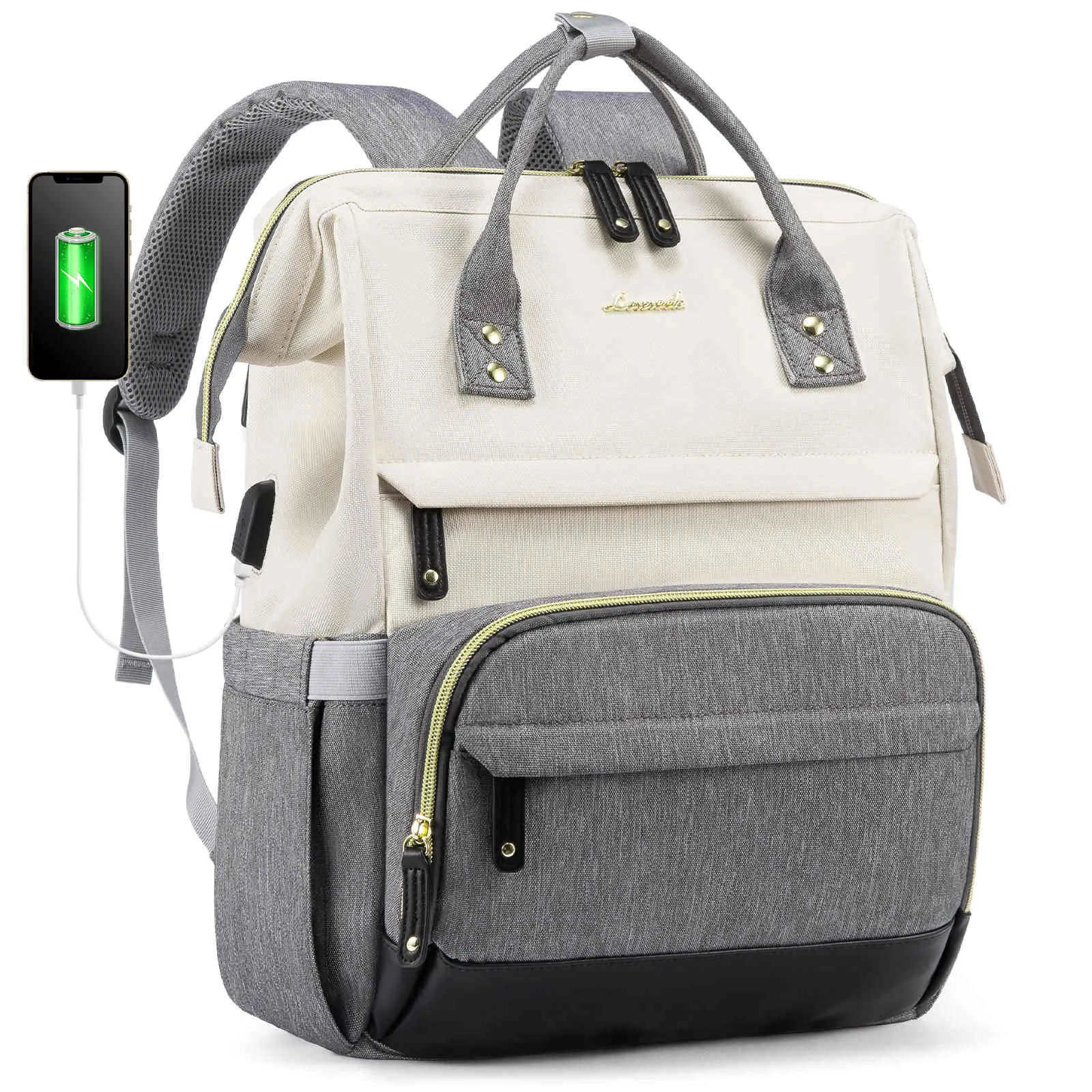 Lantana Laptop Backpack, 15.6" 17" sold by LOVEVOOK product image thumbnail 5