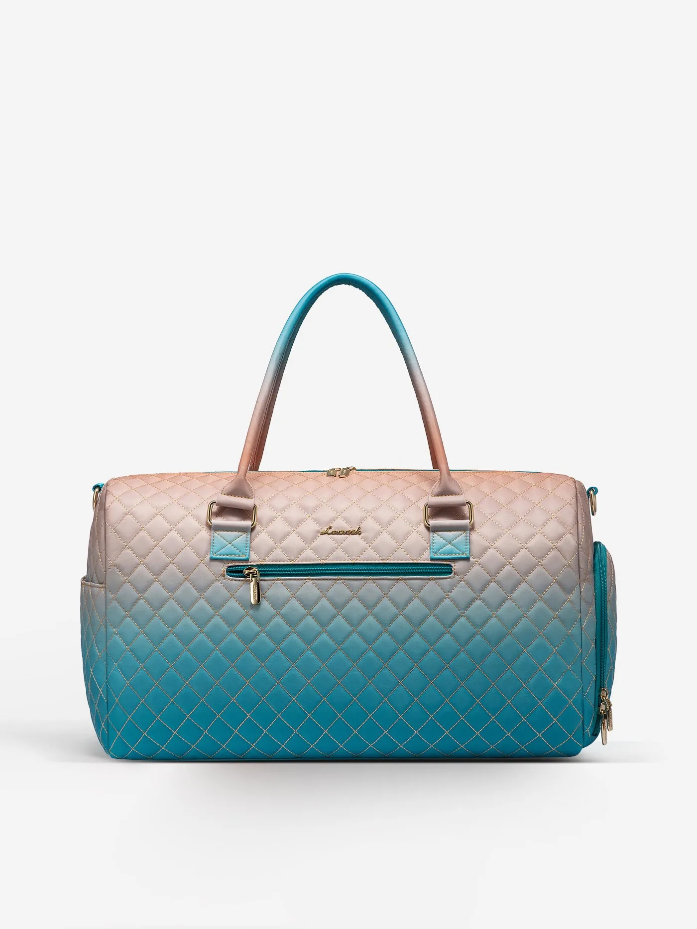 2Pcs Gradient Colors Gym Duffel Bag sold by LOVEVOOK