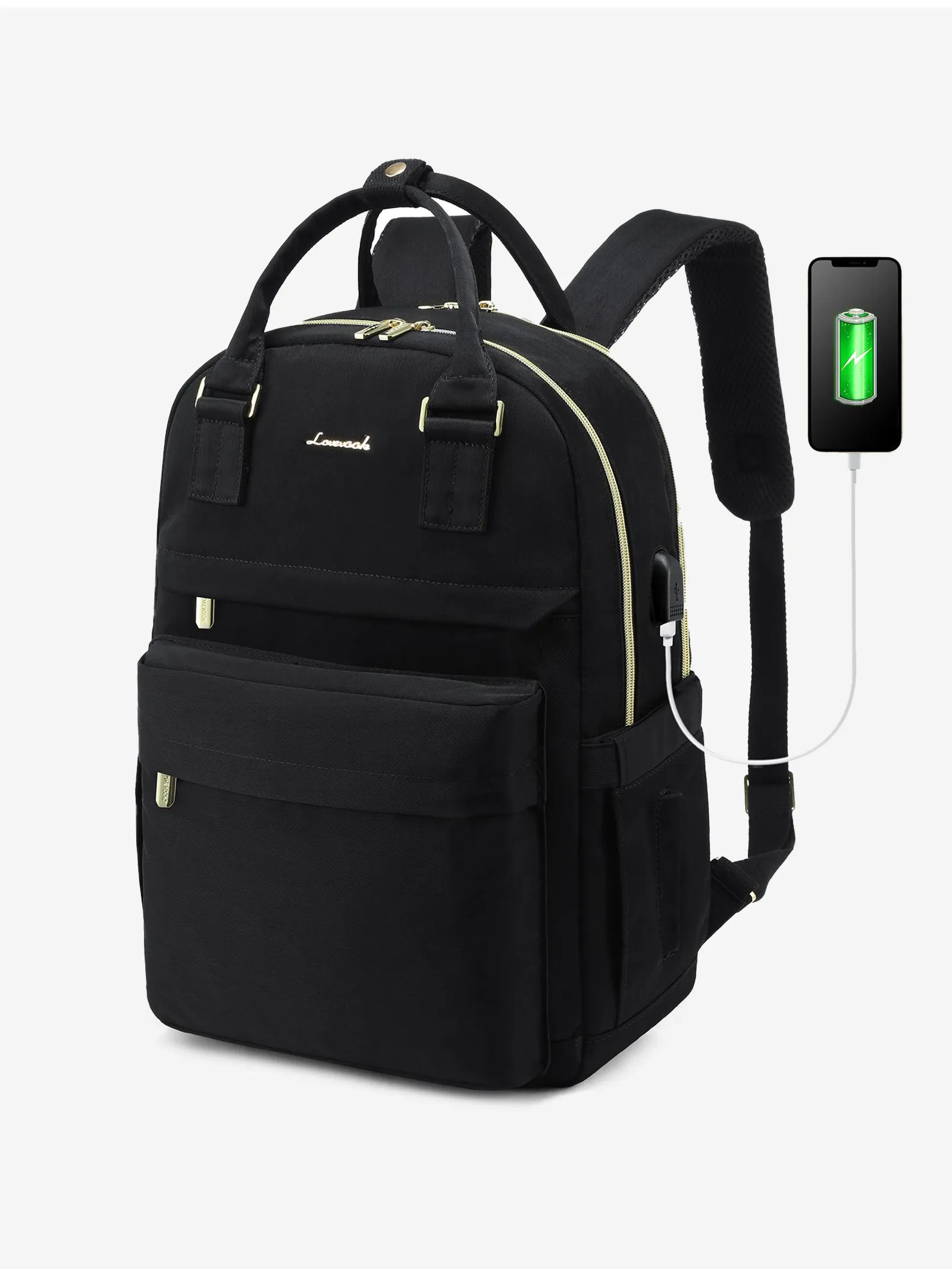 Molerolly Ⅰ Laptop Backpack, 15.6" 17.3" sold by LOVEVOOK product image thumbnail 3