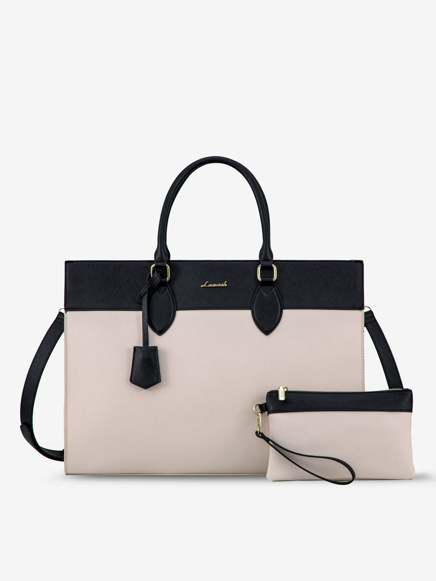 2Pcs Leather Computer Bag, 15.6" 17.3" sold by LOVEVOOK