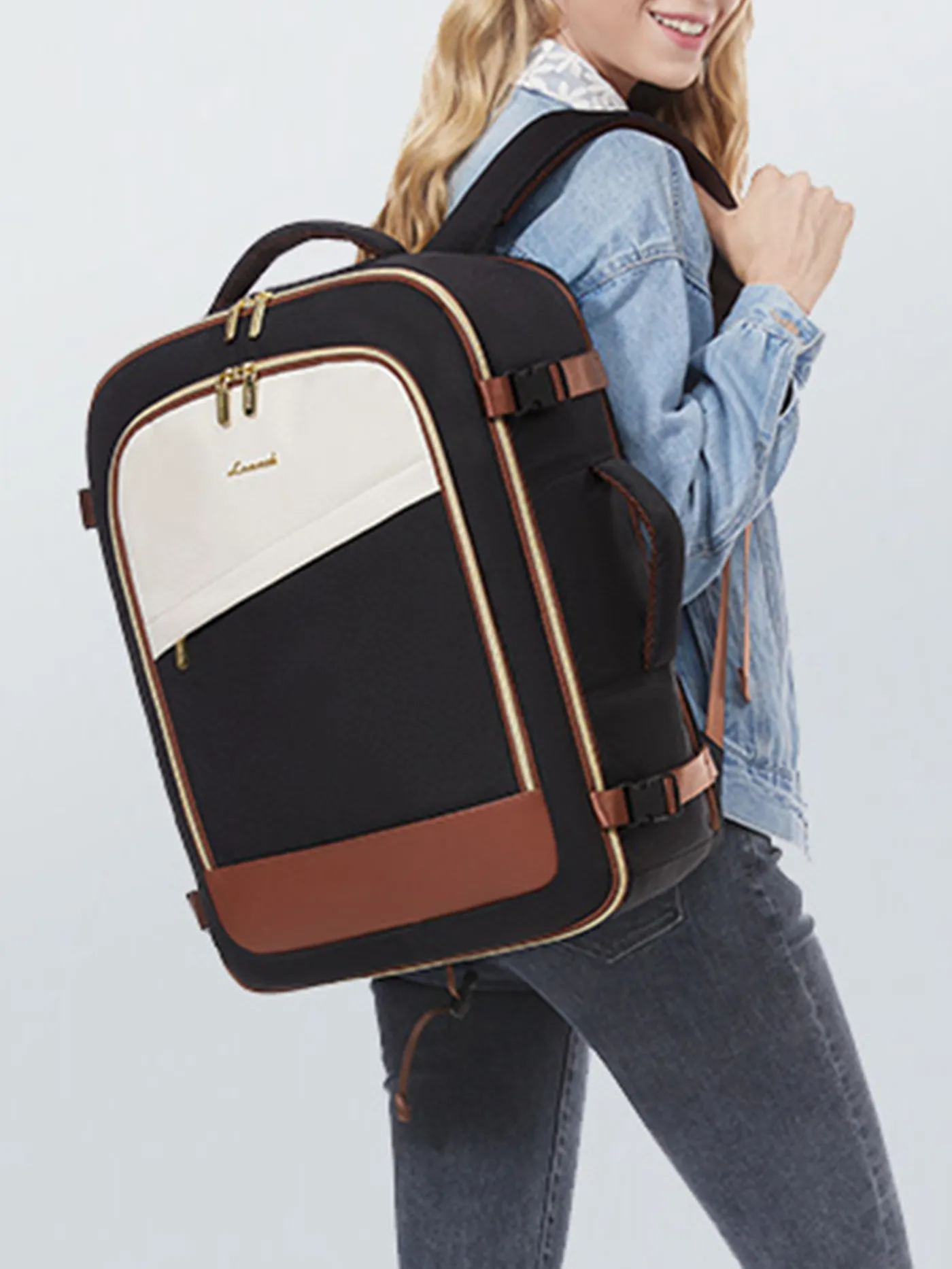 4Pcs Travel Backpack for Airplanes, 40L sold by LOVEVOOK product image thumbnail 2