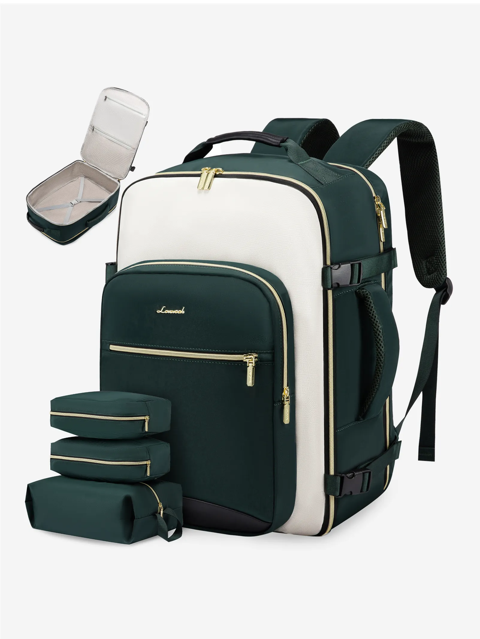 4Pcs Large Travel Backpack, 17.3 " 18.5 " sold by LOVEVOOK product image thumbnail 3