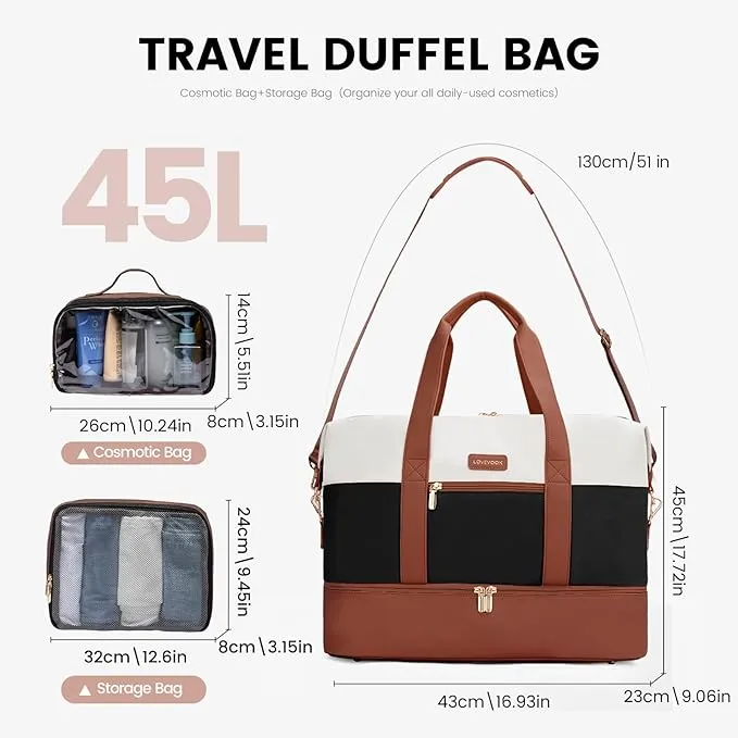 3Pcs Duffel Bag - Urban 3 sold by LOVEVOOK product image thumbnail 3