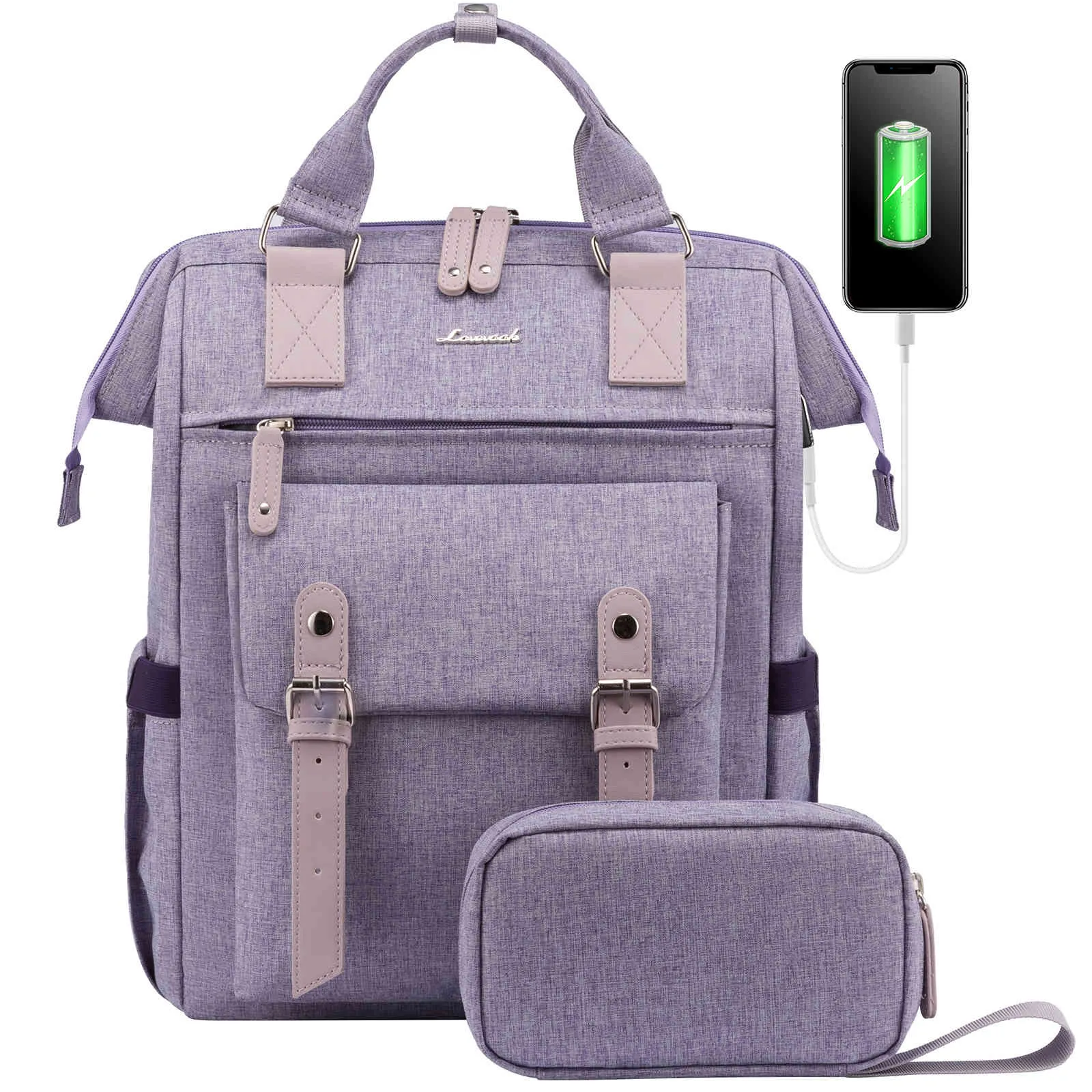 Lona Ⅱ Laptop Backpack 15.6" 17.3" sold by LOVEVOOK product image thumbnail 5