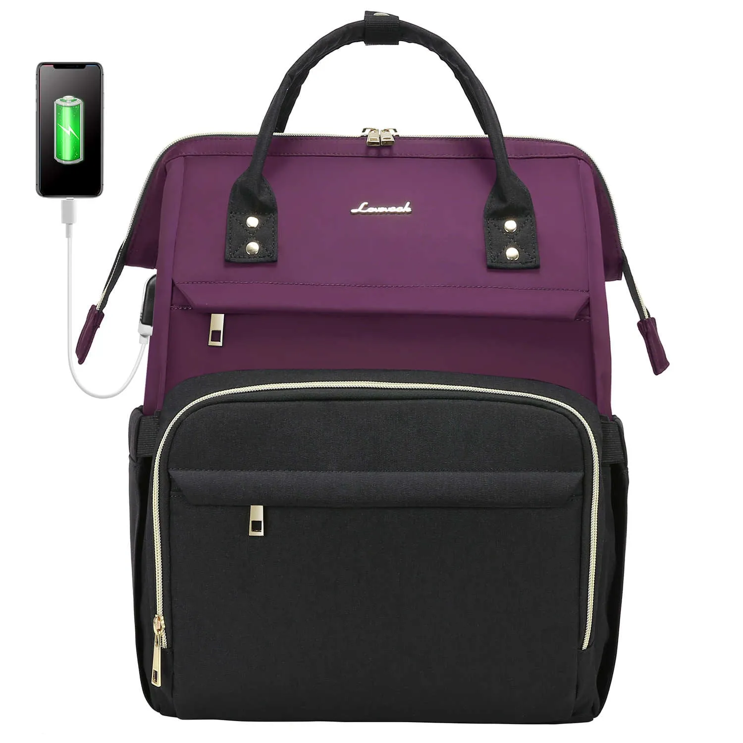 Viola V Laptop Backpack, 15.6" 17" sold by LOVEVOOK product image thumbnail 5