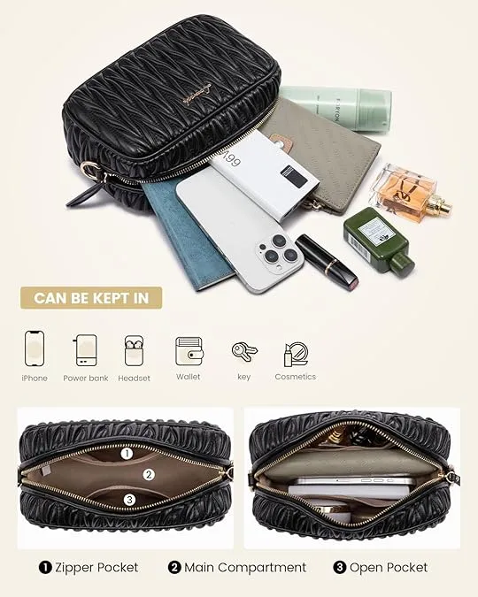 Quilted Crossbody Bag (US ONLY) sold by LOVEVOOK product image thumbnail 4