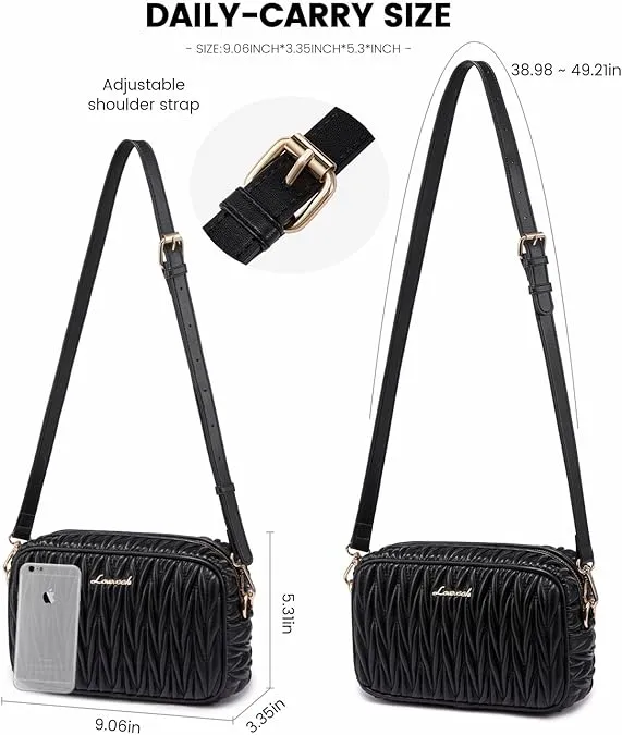 Quilted Crossbody Bag (US ONLY) sold by LOVEVOOK product image thumbnail 3
