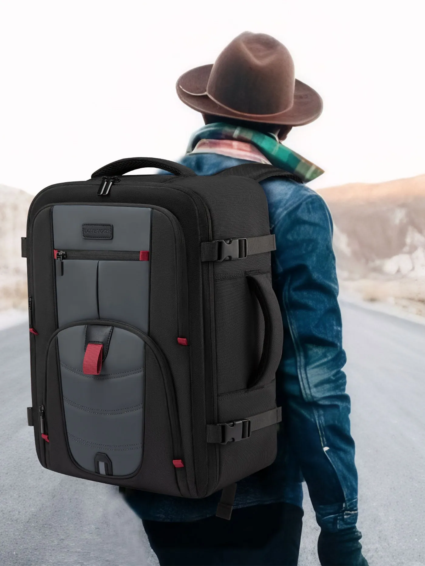 Travel Laptop Backpack, 35L 45L sold by LOVEVOOK product image thumbnail 2