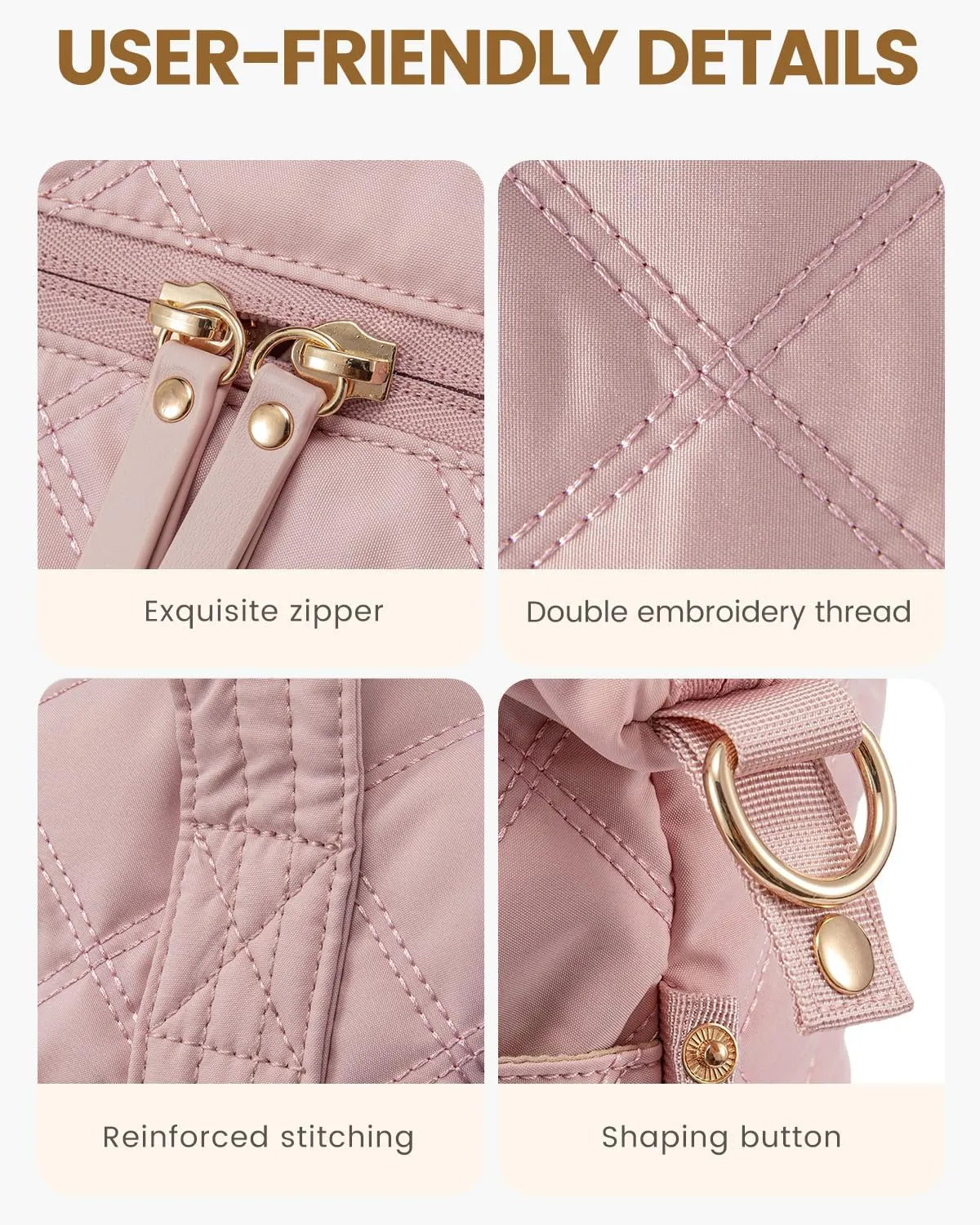 Lightweight Weekender Bag, 40L 56L sold by LOVEVOOK product image thumbnail 4