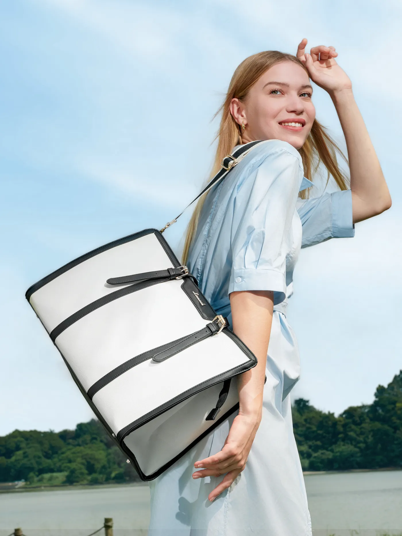 2Pcs Enamored Laptop Bag, 15.6" 17.3“--Personalization sold by LOVEVOOK product image thumbnail 2