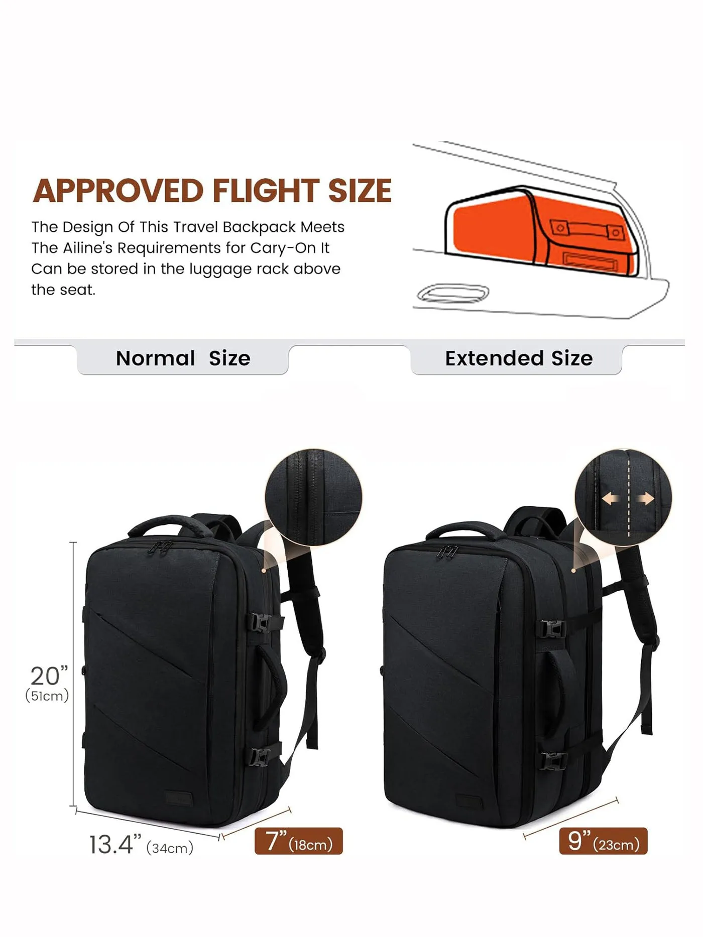 4Pcs Cloudwalker Ⅰ Backpack--Personalization sold by LOVEVOOK product image thumbnail 4