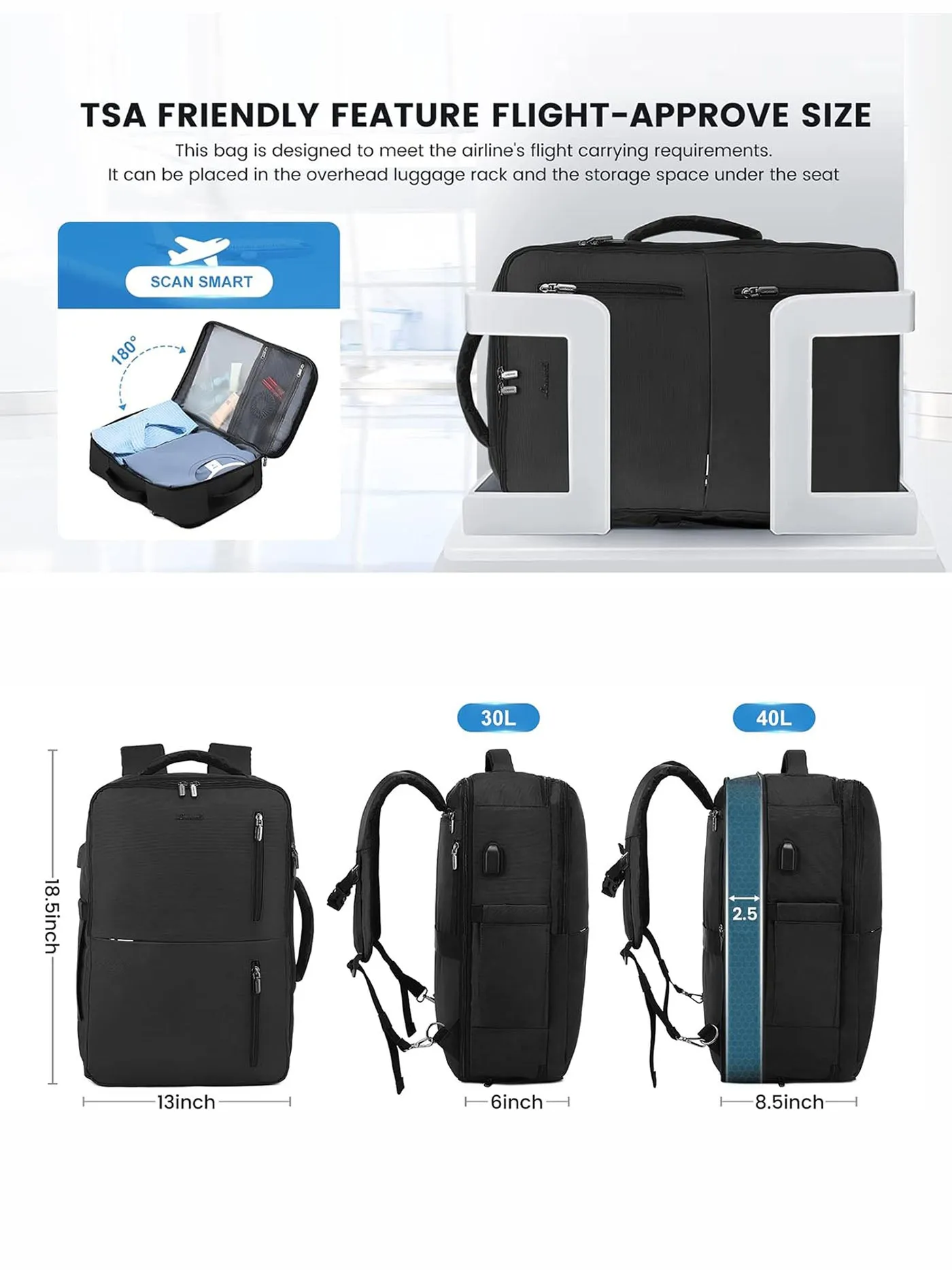 Cloudwalker Ⅱ Backpack-Personalization sold by LOVEVOOK product image thumbnail 5
