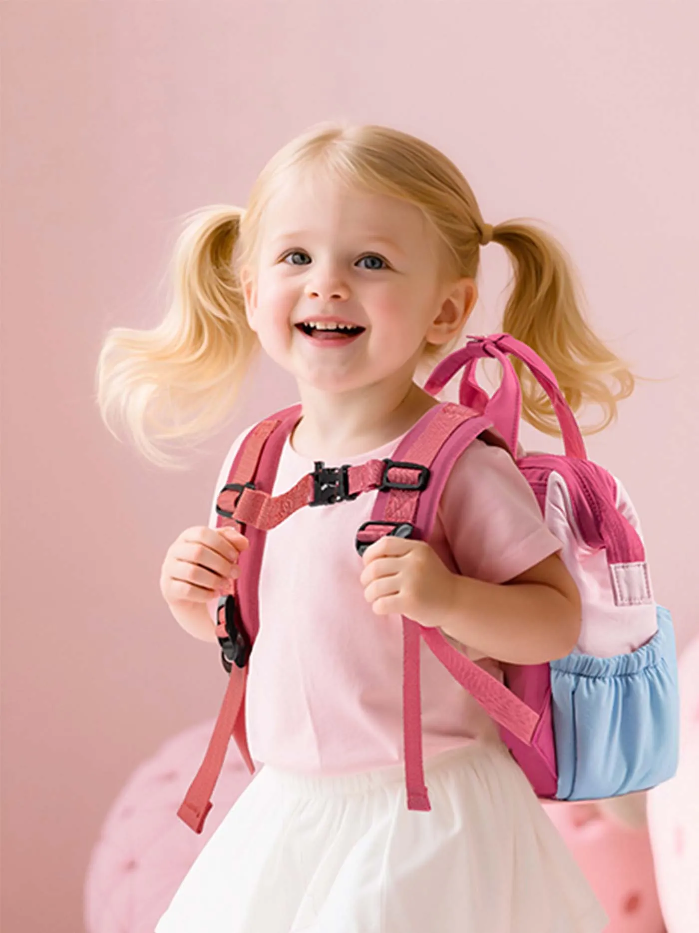 Mini Preschool Backpack, Pink Purple sold by LOVEVOOK product image thumbnail 2