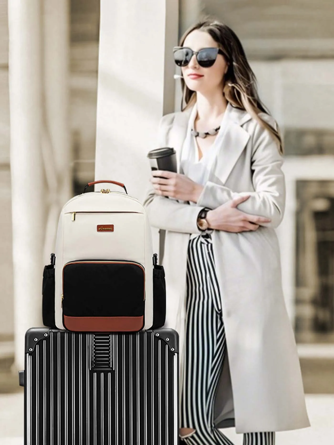 School Laptop Backpack, 15.6" -18 " sold by LOVEVOOK product image thumbnail 2