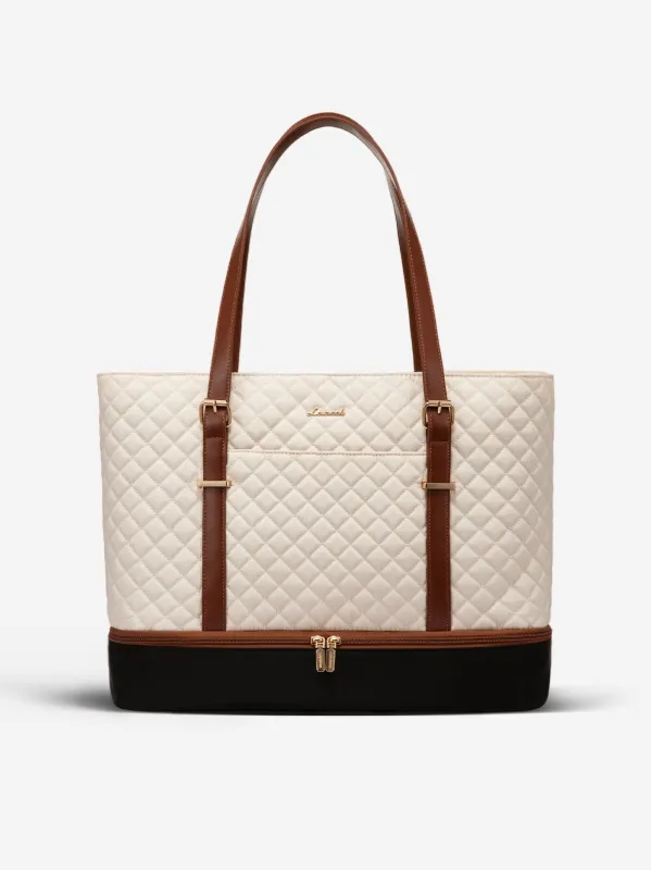 Tote Bag with Lunch Compartment, 15.6" 17.3" sold by LOVEVOOK