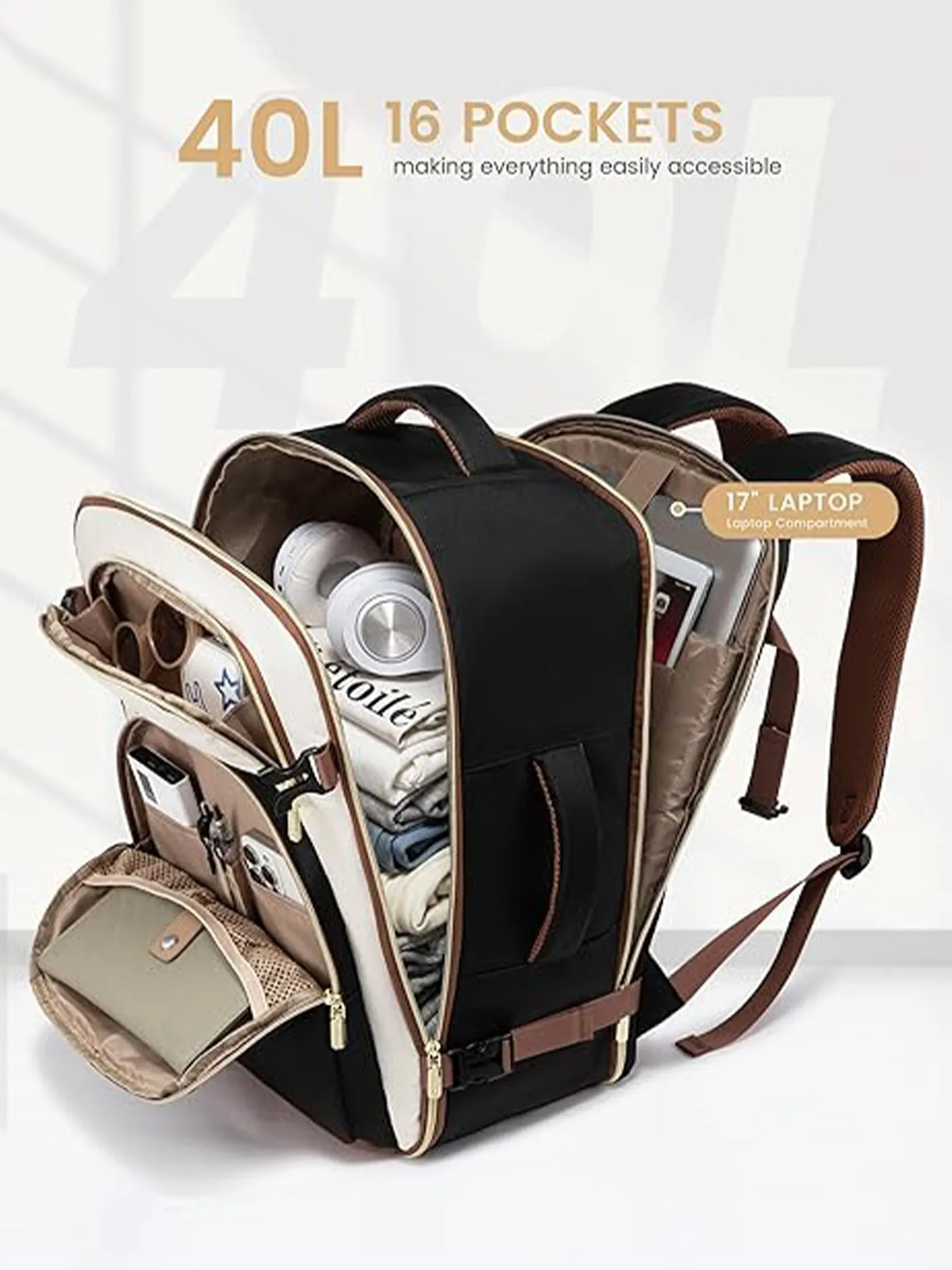 Travel Laptop Backpack 40L/50L sold by LOVEVOOK product image thumbnail 3