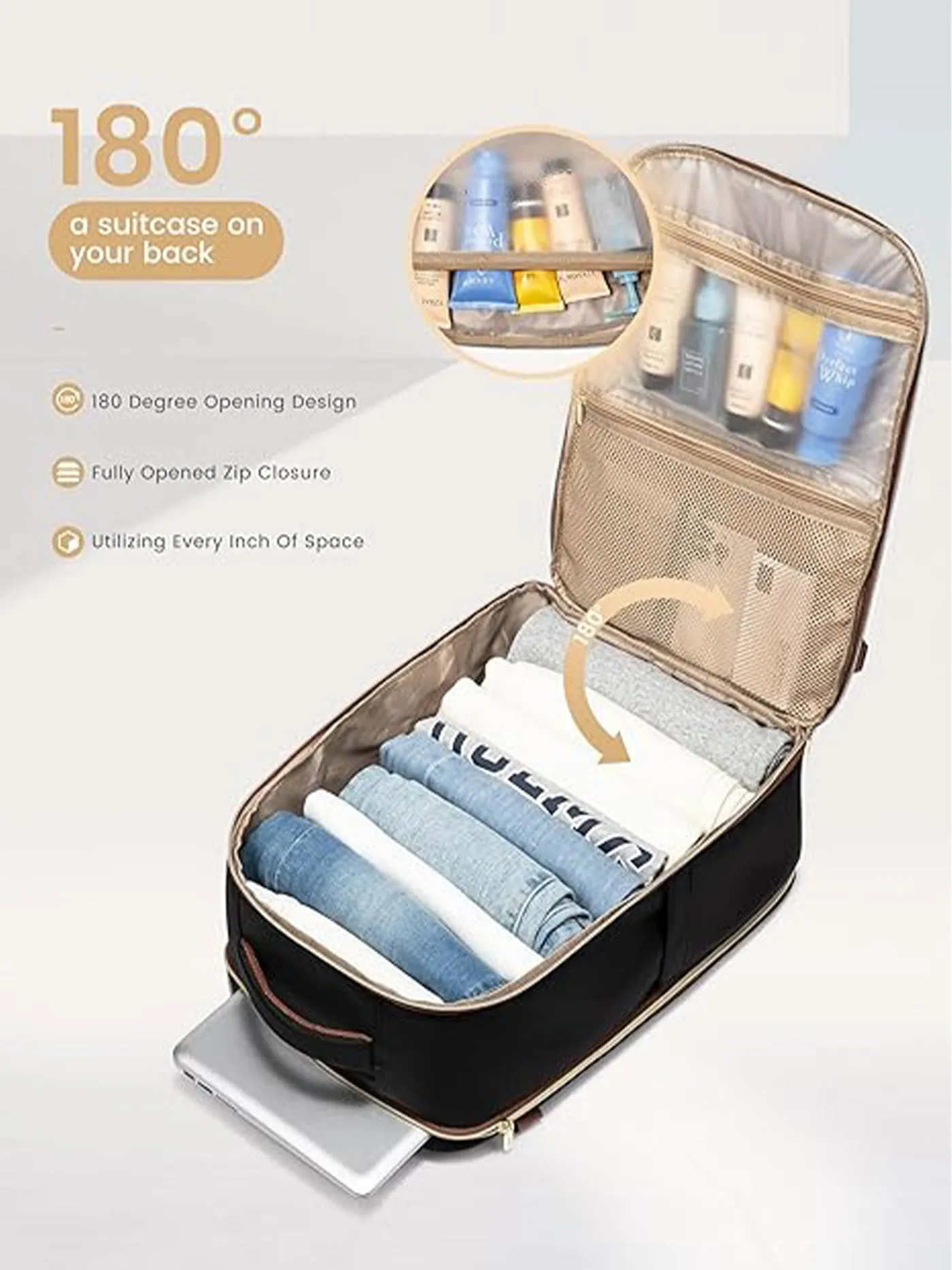 Travel Laptop Backpack 40L/50L sold by LOVEVOOK product image thumbnail 2