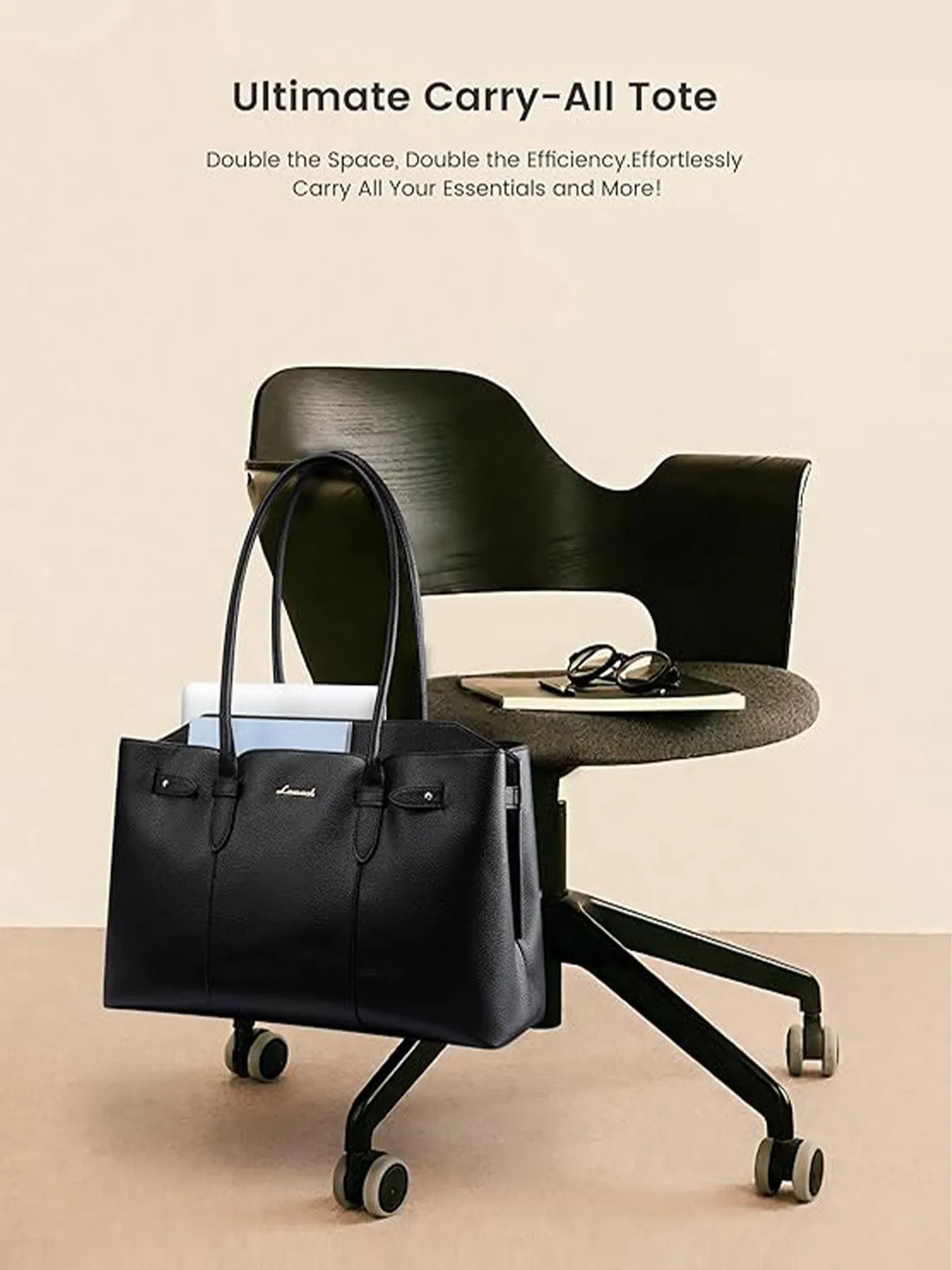 Laptop Tote Bag 15.6" 17" sold by LOVEVOOK product image thumbnail 4