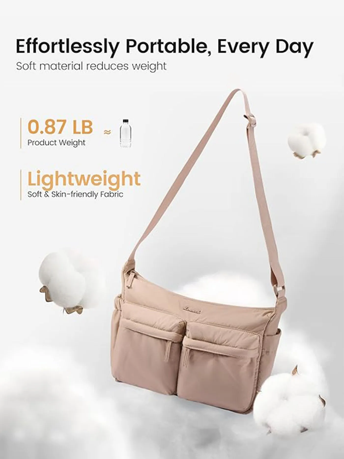 Puffy Crossbody Bags 11.5" 13.5"(US ONLY) sold by LOVEVOOK product image thumbnail 4