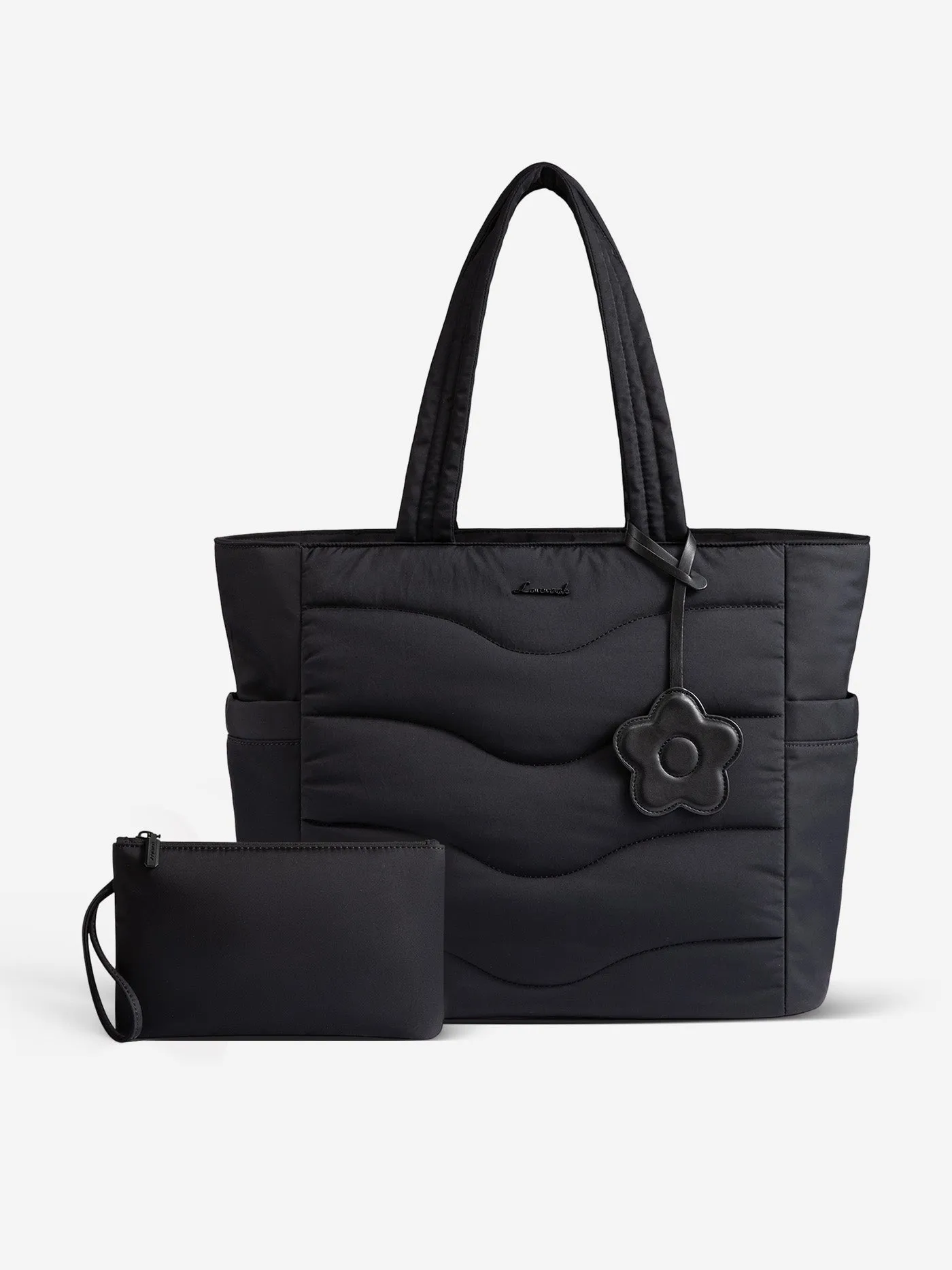 Puffer Tote Bag 15.6"17.3" sold by LOVEVOOK