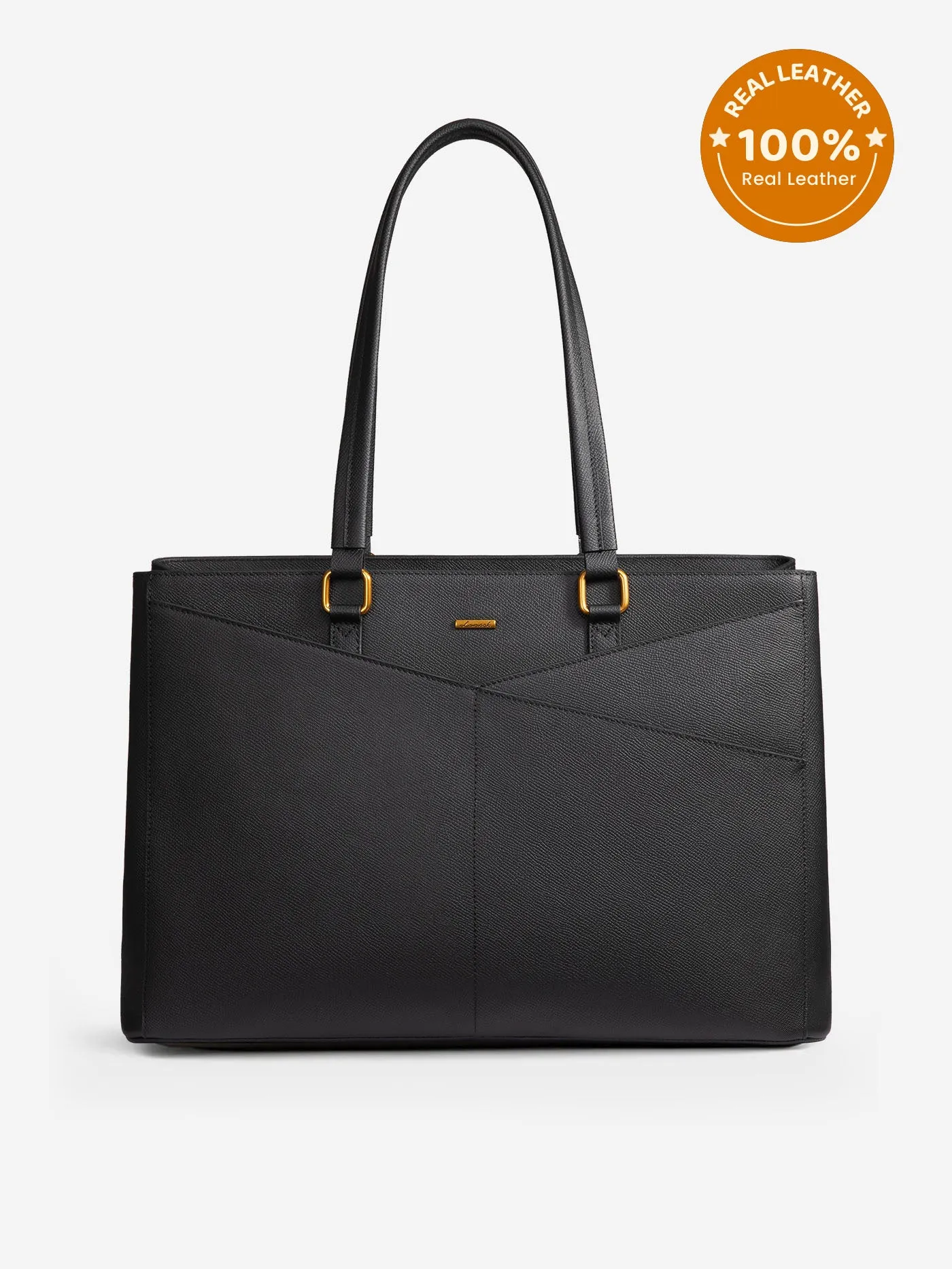 Elevate Top-Grain Leather Tote--100% Cowhide sold by LOVEVOOK