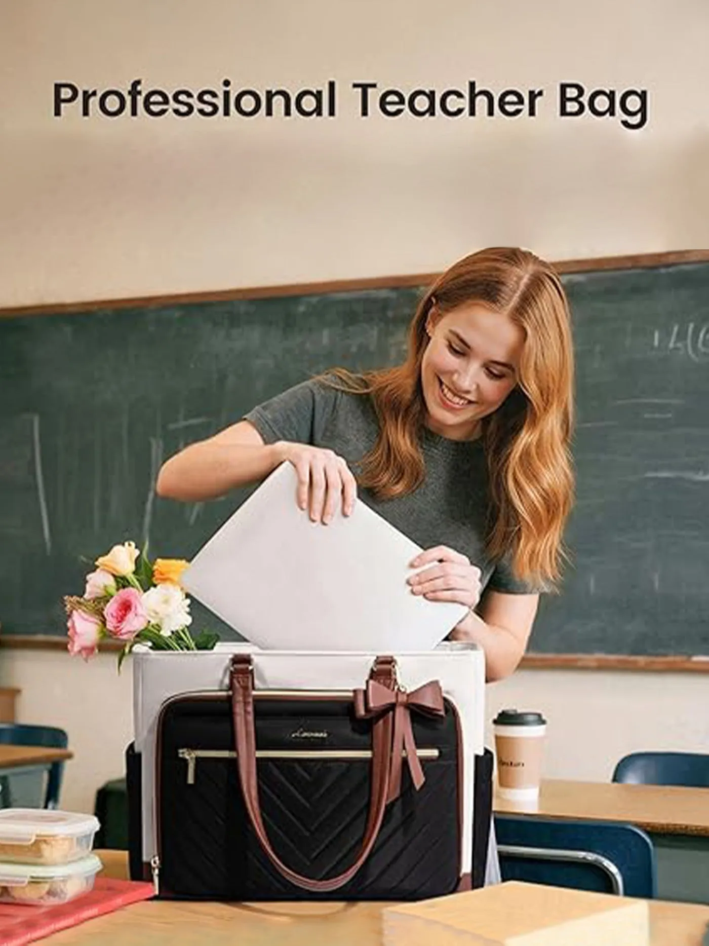 Laptop Tote Bag 15.6" 17.3" sold by LOVEVOOK product image thumbnail 4