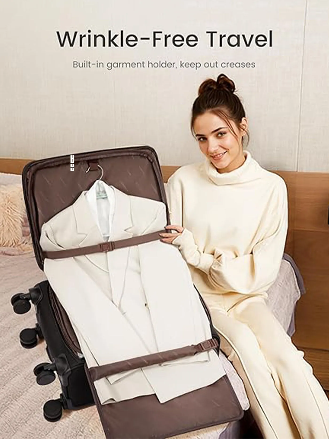 Carry on Luggage 22 Inch(ONLY US ) sold by LOVEVOOK product image thumbnail 3