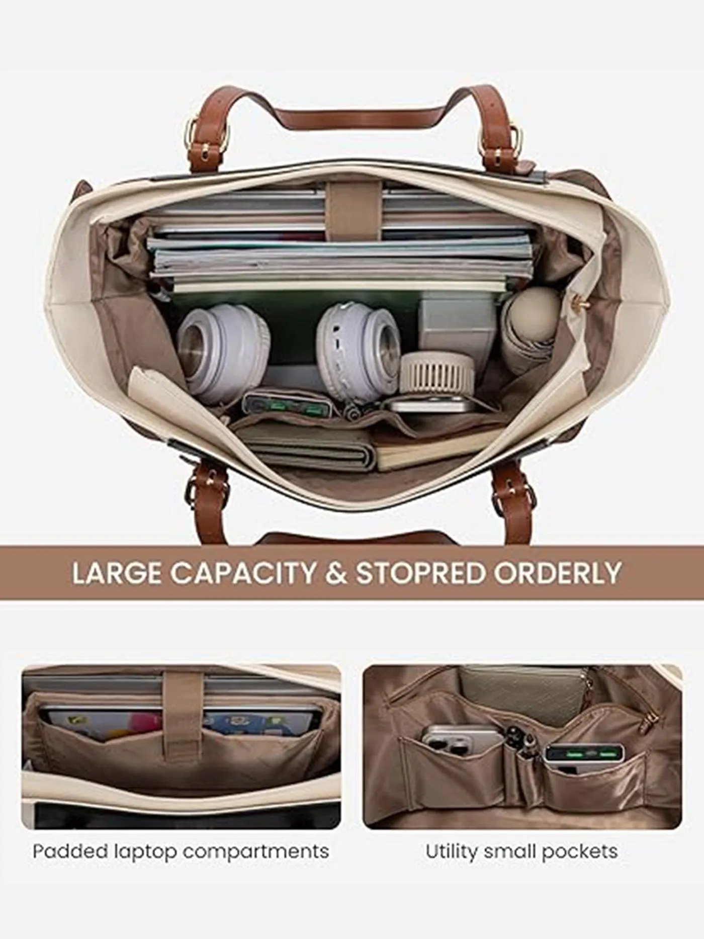 Laptop Tote Bag 15.6" 17.3" sold by LOVEVOOK product image thumbnail 3