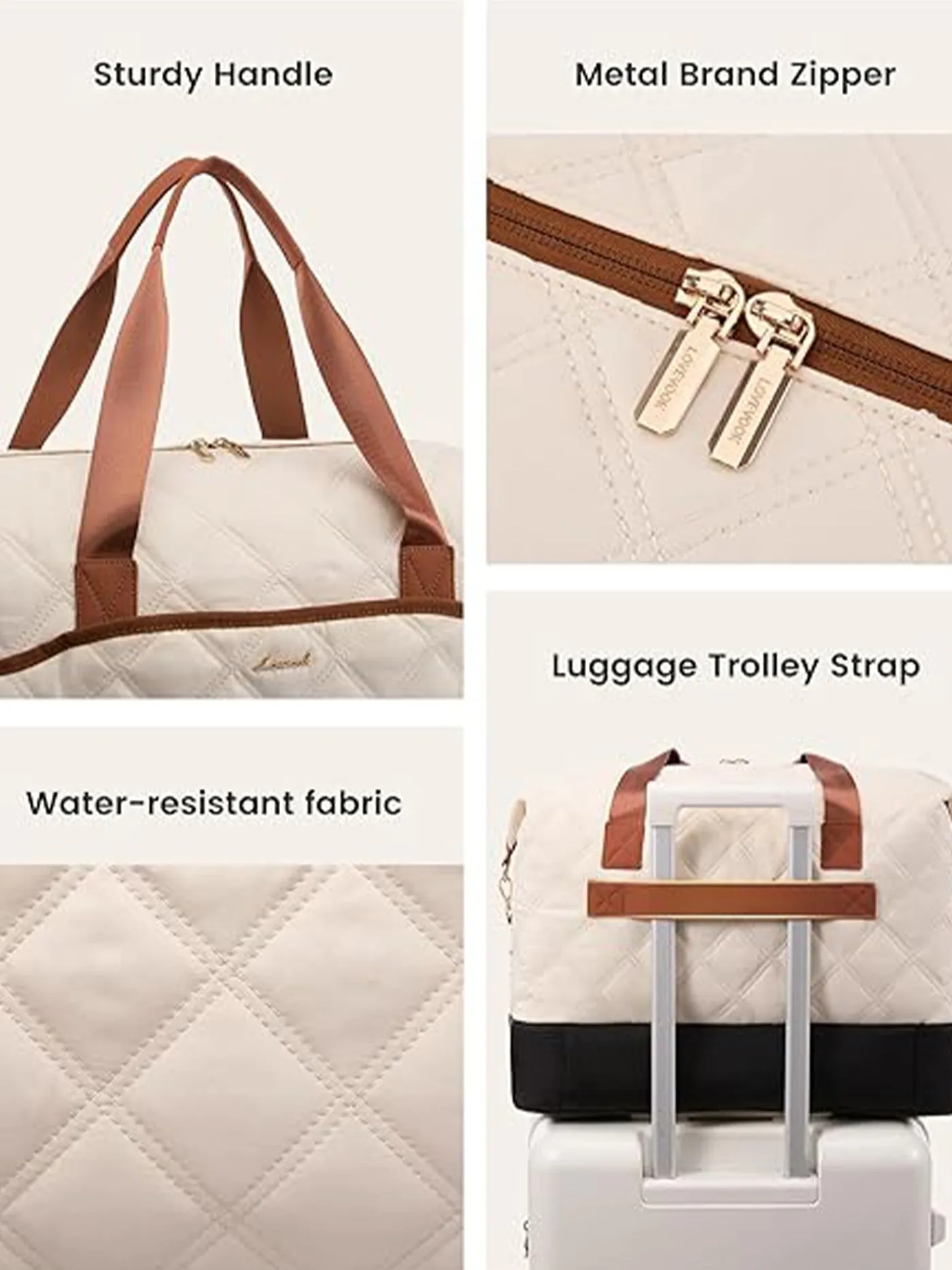 Travel Duffle Bag 35L/45L sold by LOVEVOOK product image thumbnail 4