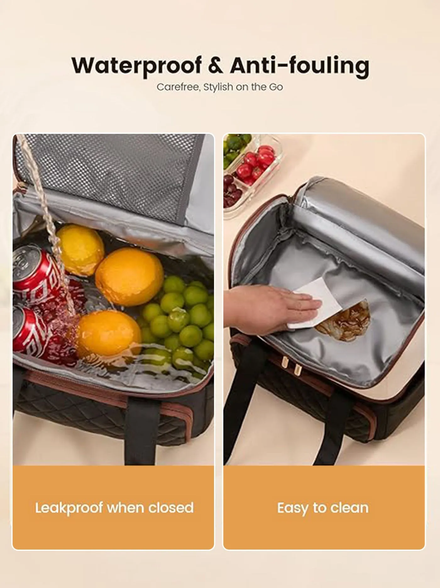 Insulated Lunch Bag 15L/24L sold by LOVEVOOK product image thumbnail 5