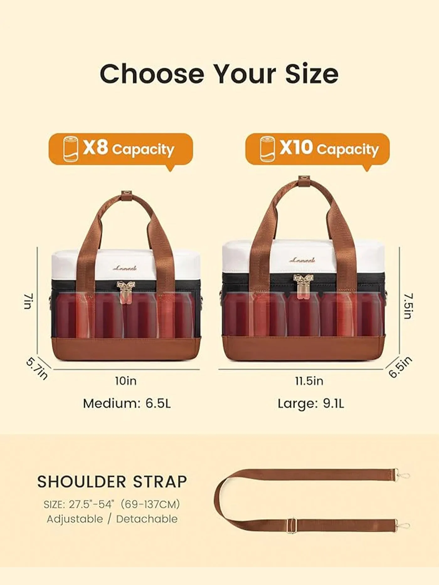 Insulated Lunch Box 6.5L/9.1L sold by LOVEVOOK product image thumbnail 3