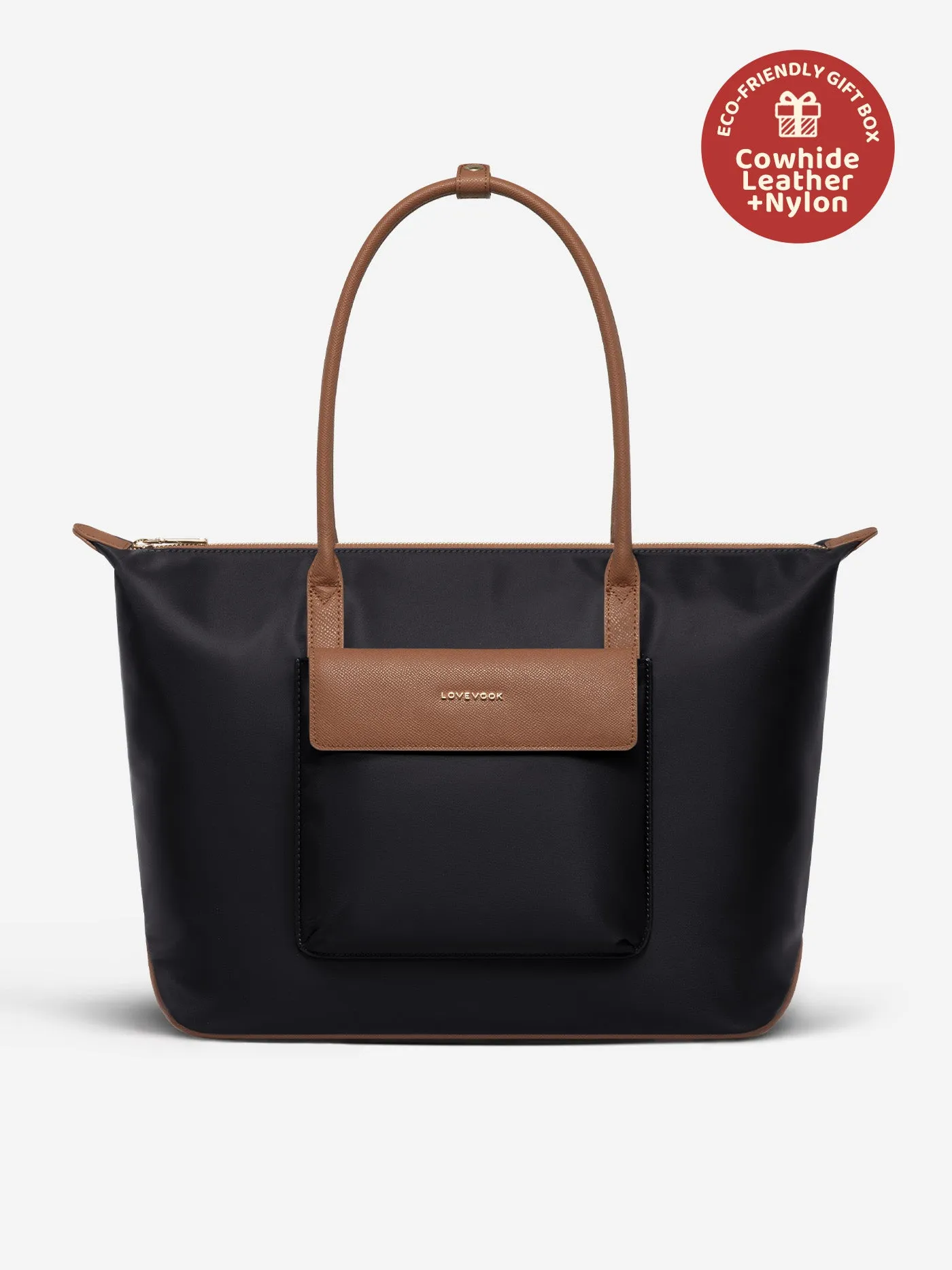Grace Laptop Tote, Ink Brown (US ONLY) sold by LOVEVOOK