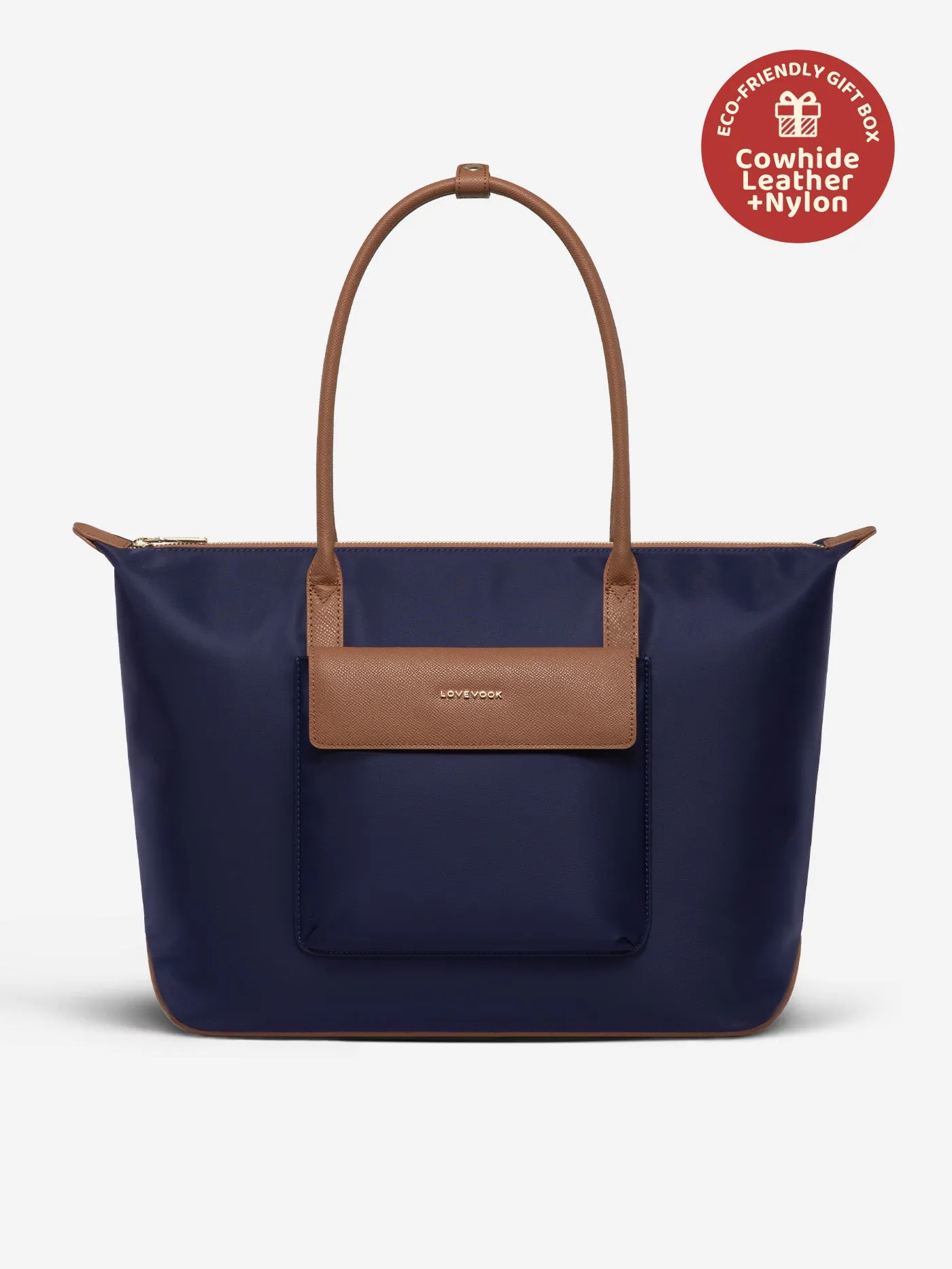 Grace Laptop Tote, Mist Blue (US ONLY) sold by LOVEVOOK